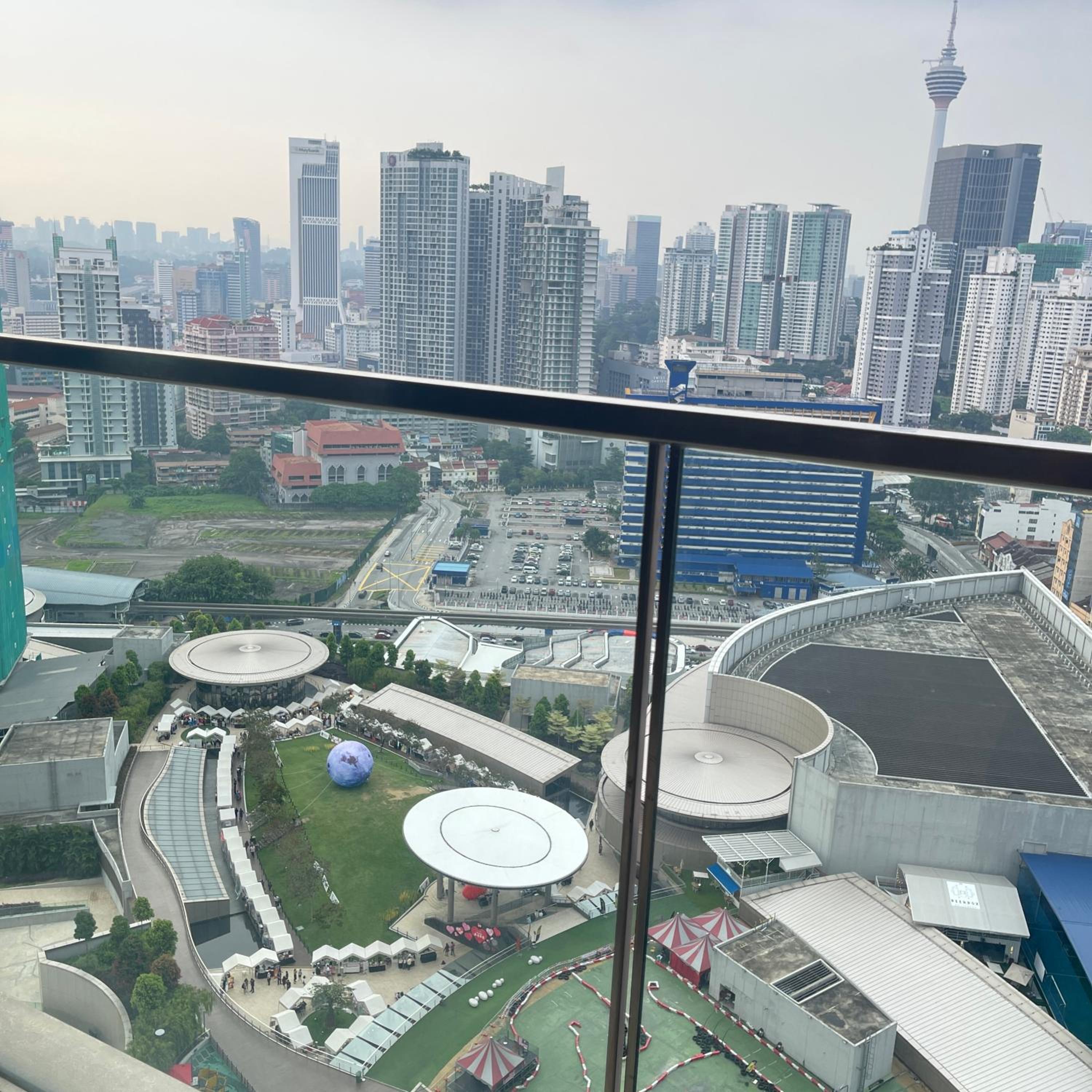Apartment in Bukit Bintang with KLCC view