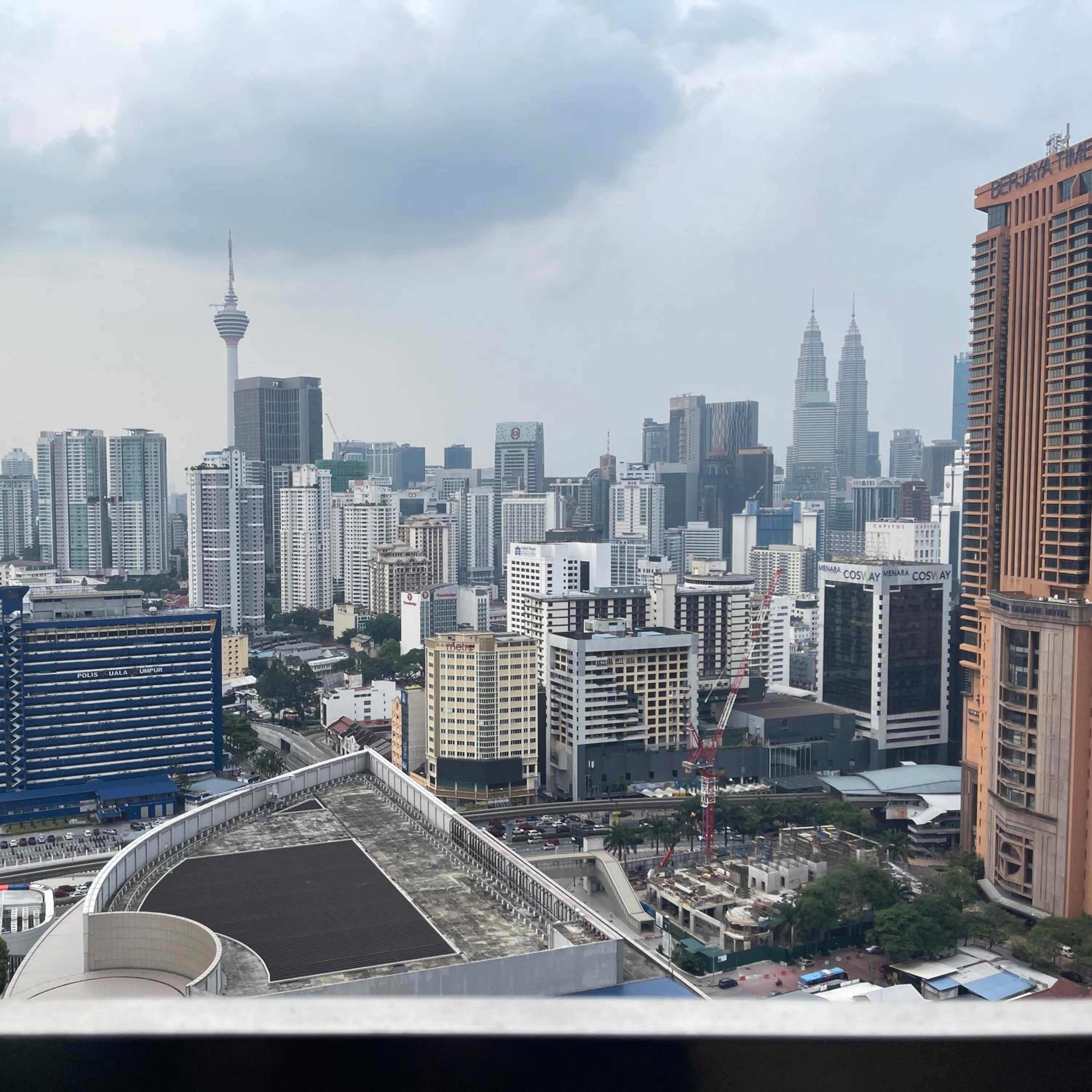 Apartment in Bukit Bintang with KLCC view