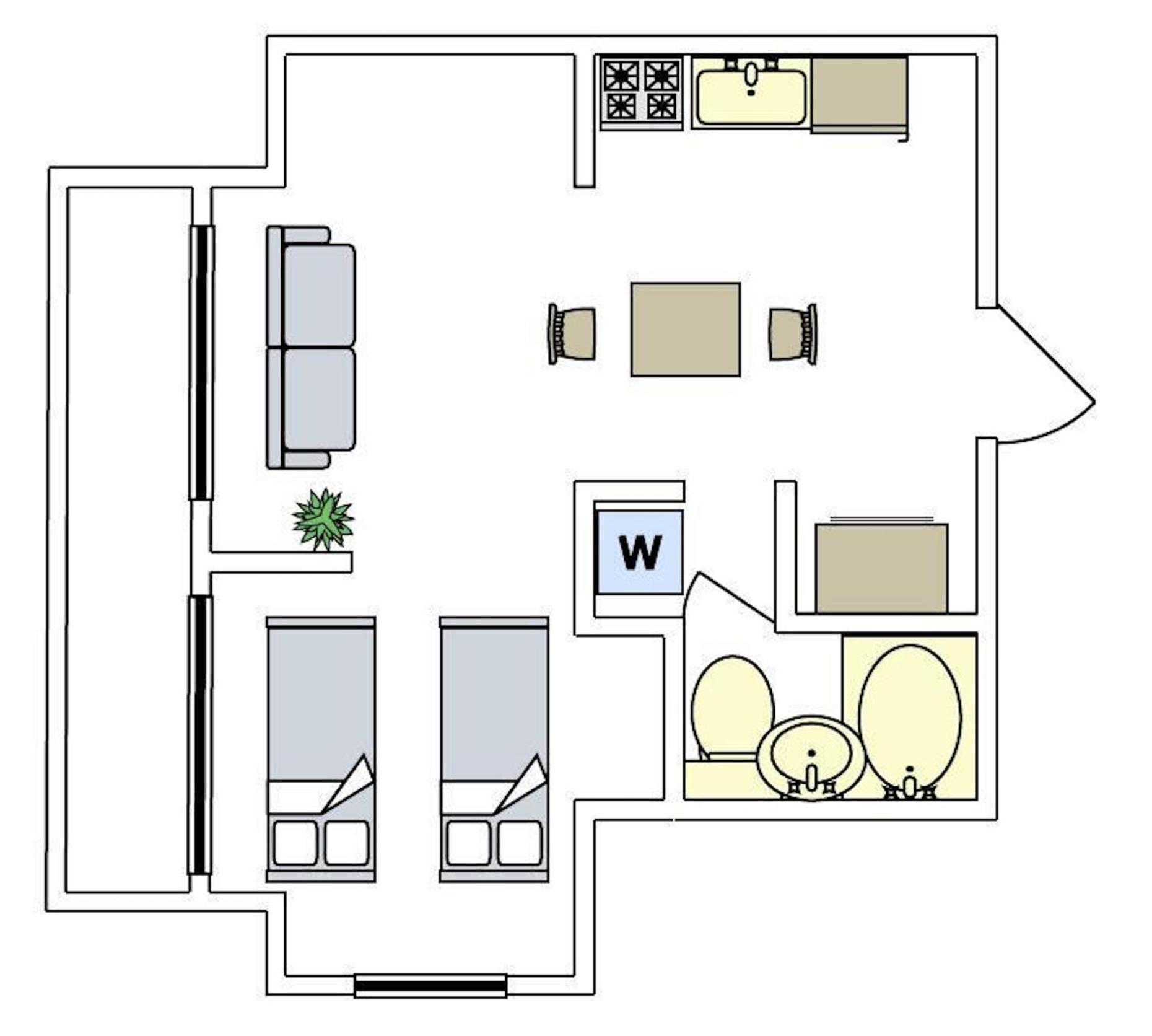 hotel room