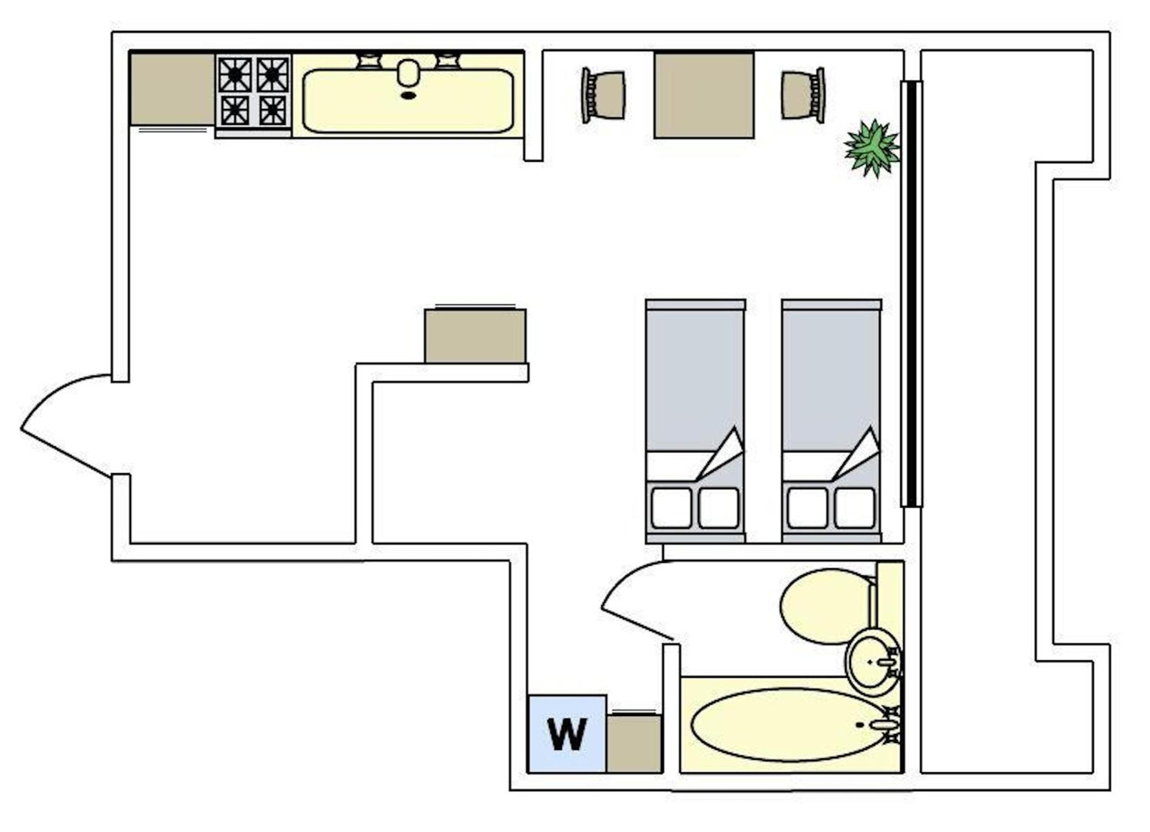 hotel room