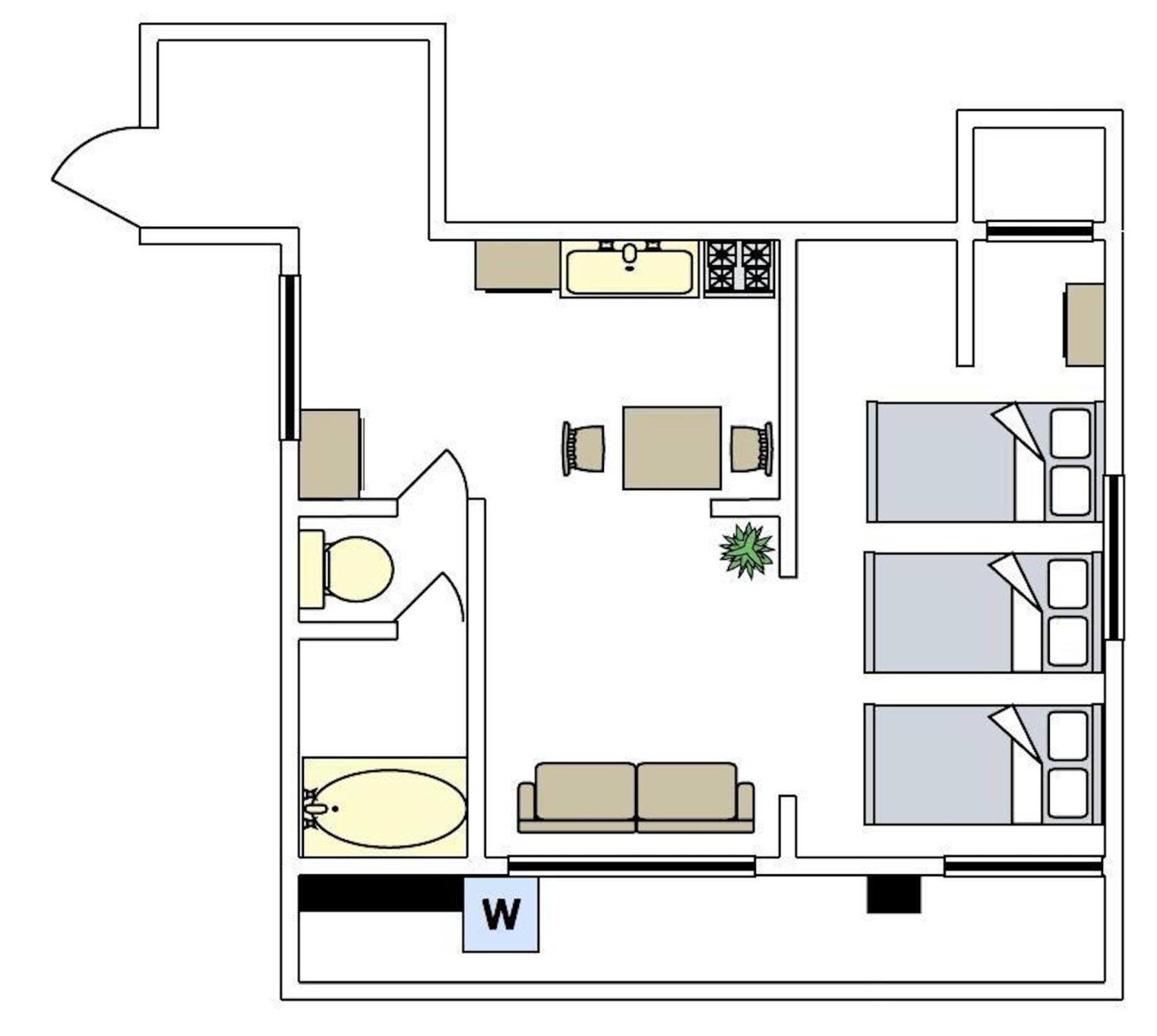 hotel room