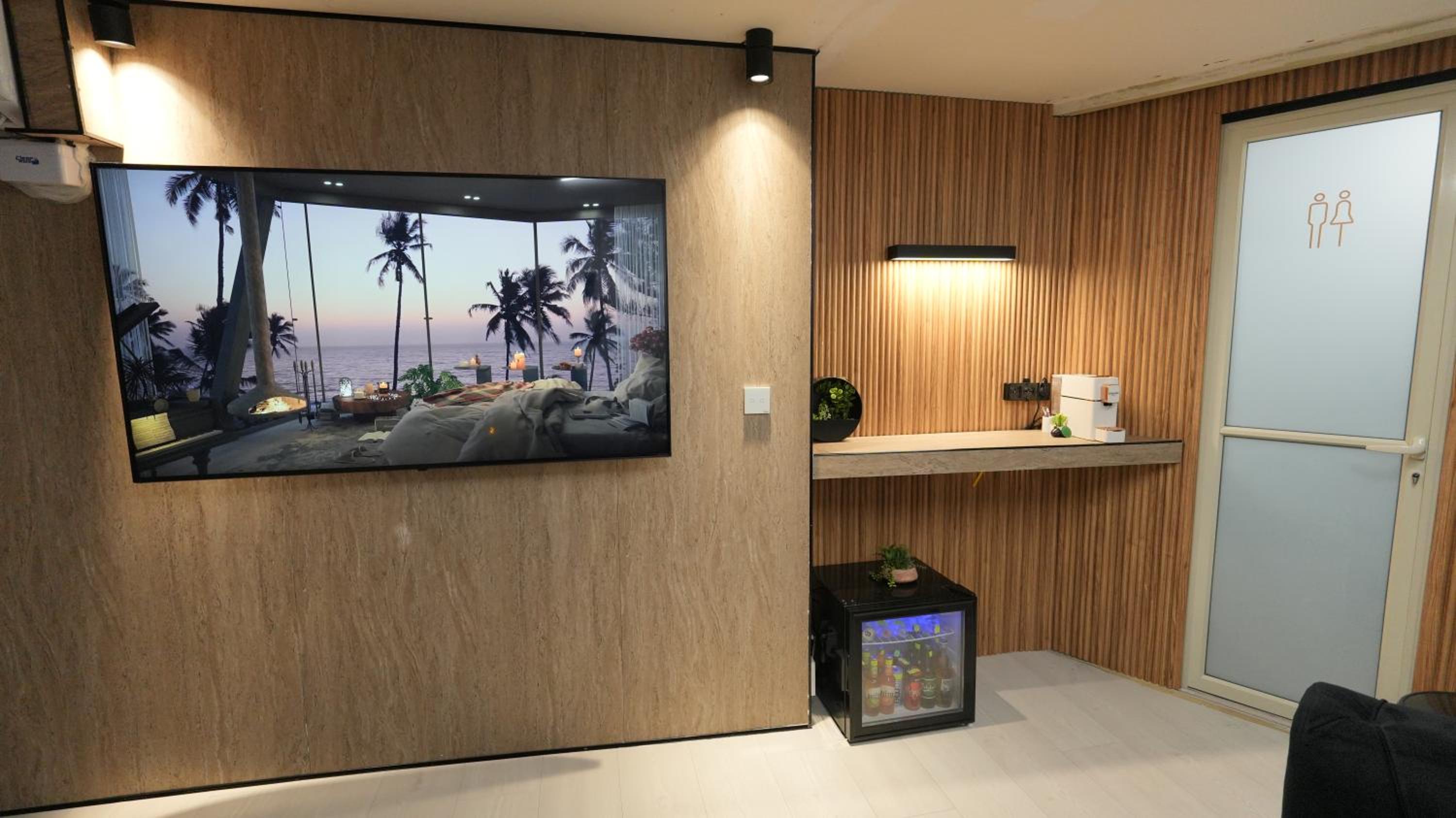 A luxurious private space with a private entrance view 4