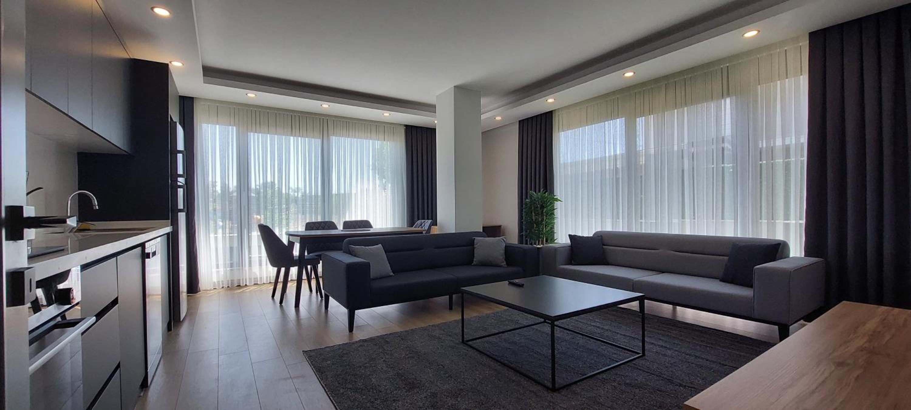 New Flat with Big Living Spaces 1 Near By Lara Beach