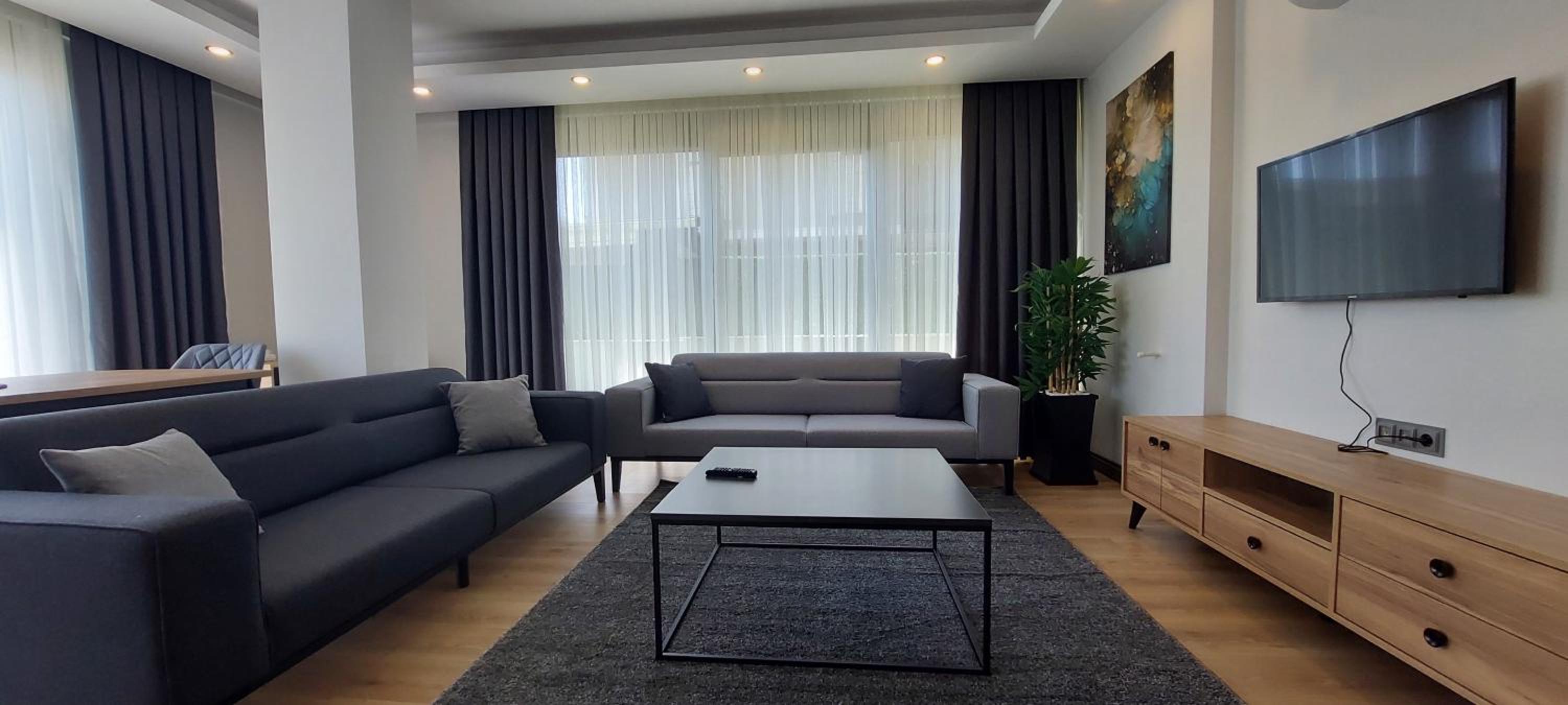 New Flat with Big Living Spaces 1 Near By Lara Beach