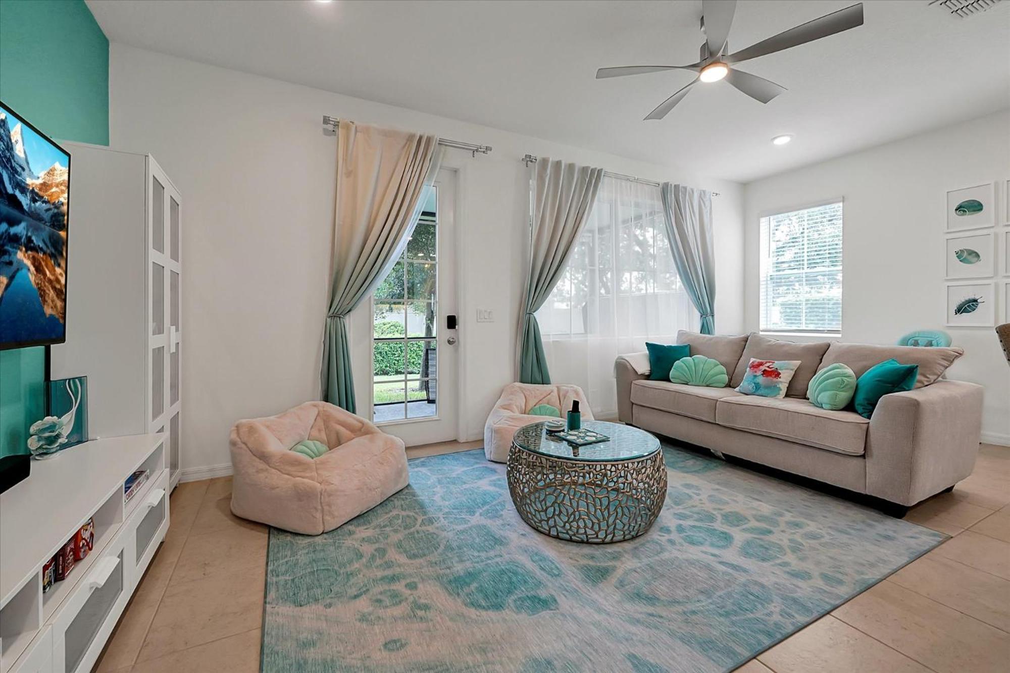 Modern 3-Bed Townhouse with Game Room & Hot Tub view 5
