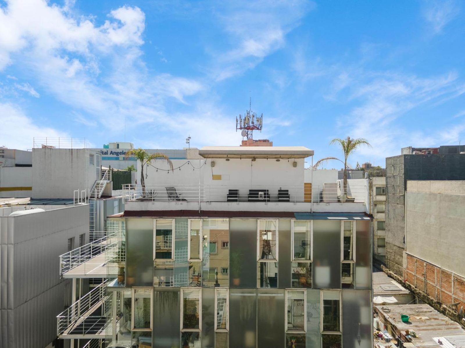 70-PH 2BR Roma Notre Penthouse Dplx Private roof — Mexico City