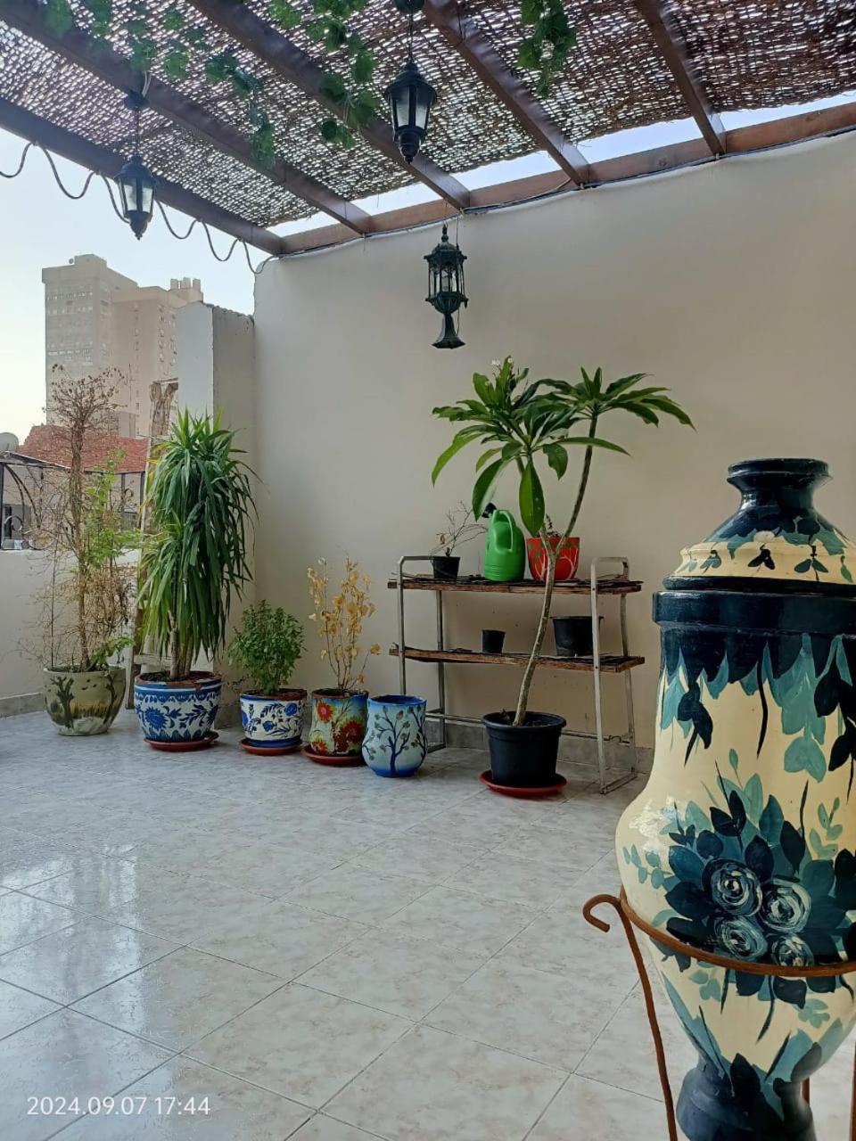 Lovely & Calm Rooftop in Maadi 5 min from the Nile