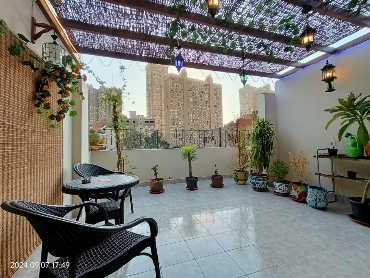 Lovely & Calm Rooftop in Maadi 5 min from the Nile