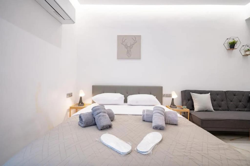 Amerikis Square cozy studio for 3 persons photo 2