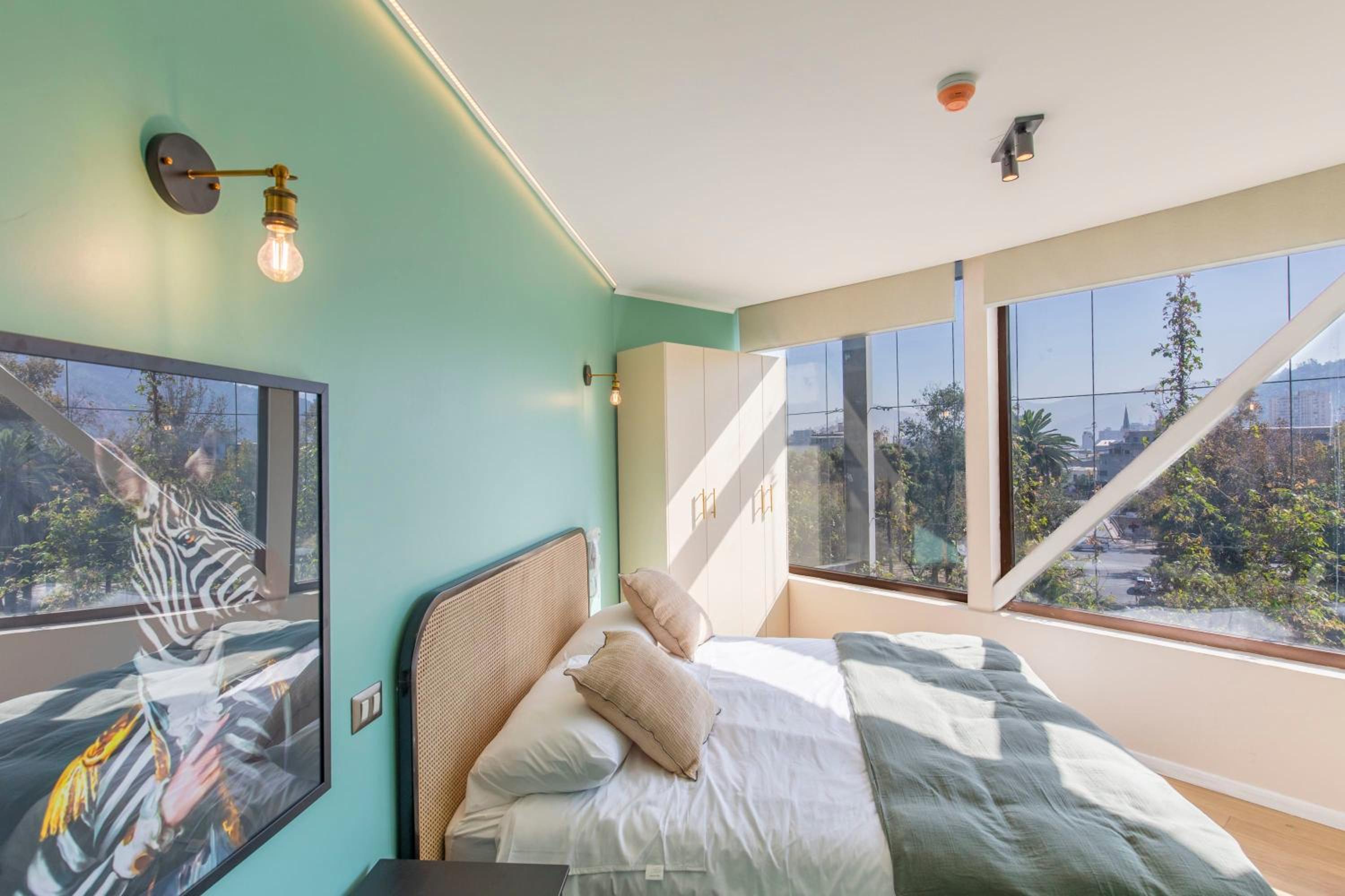 HOM I Moderno y Comodo 2D2B con Increible Vista Stgo