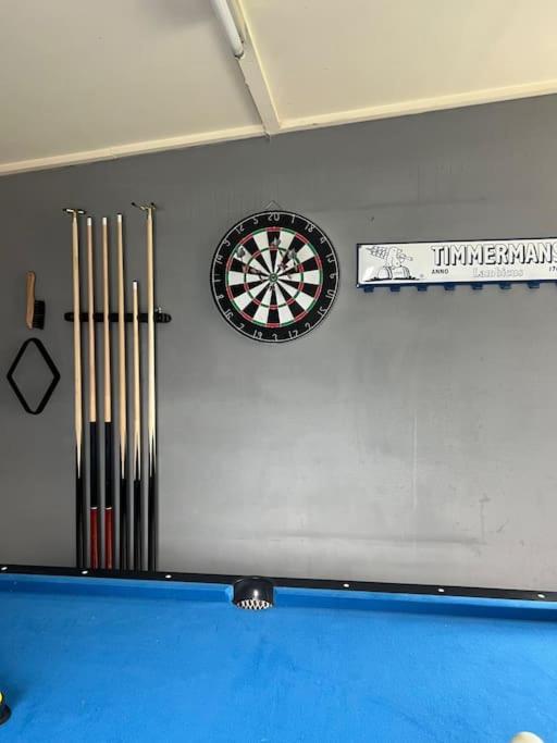 Maison à la mer avec billard