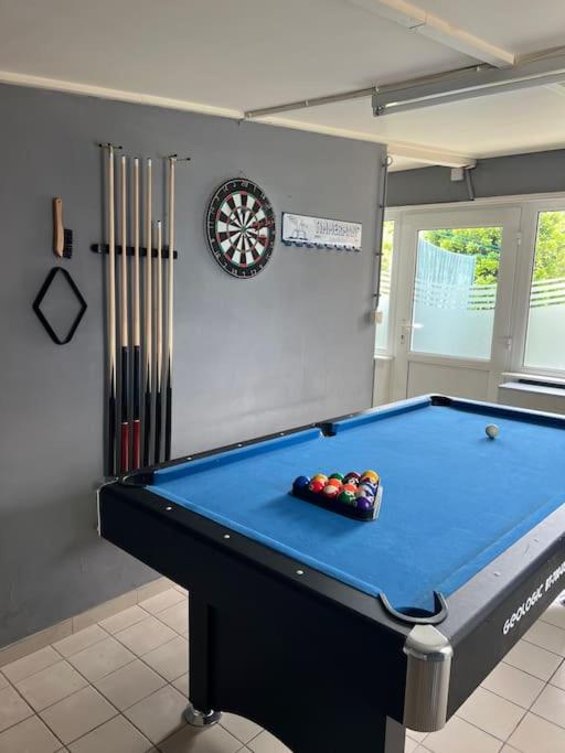 Maison à la mer avec billard