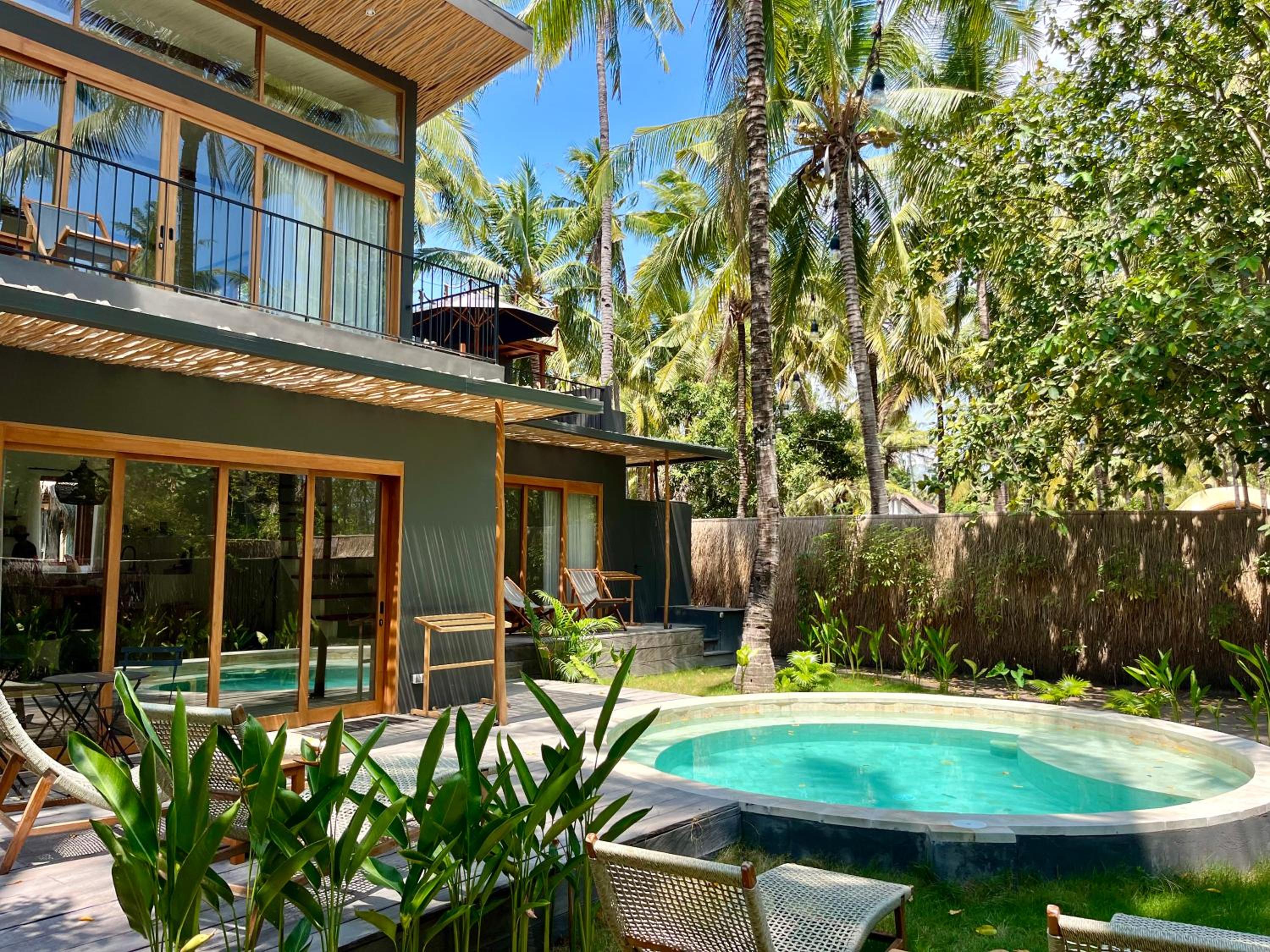 Villa Luna - Gili Air view 2