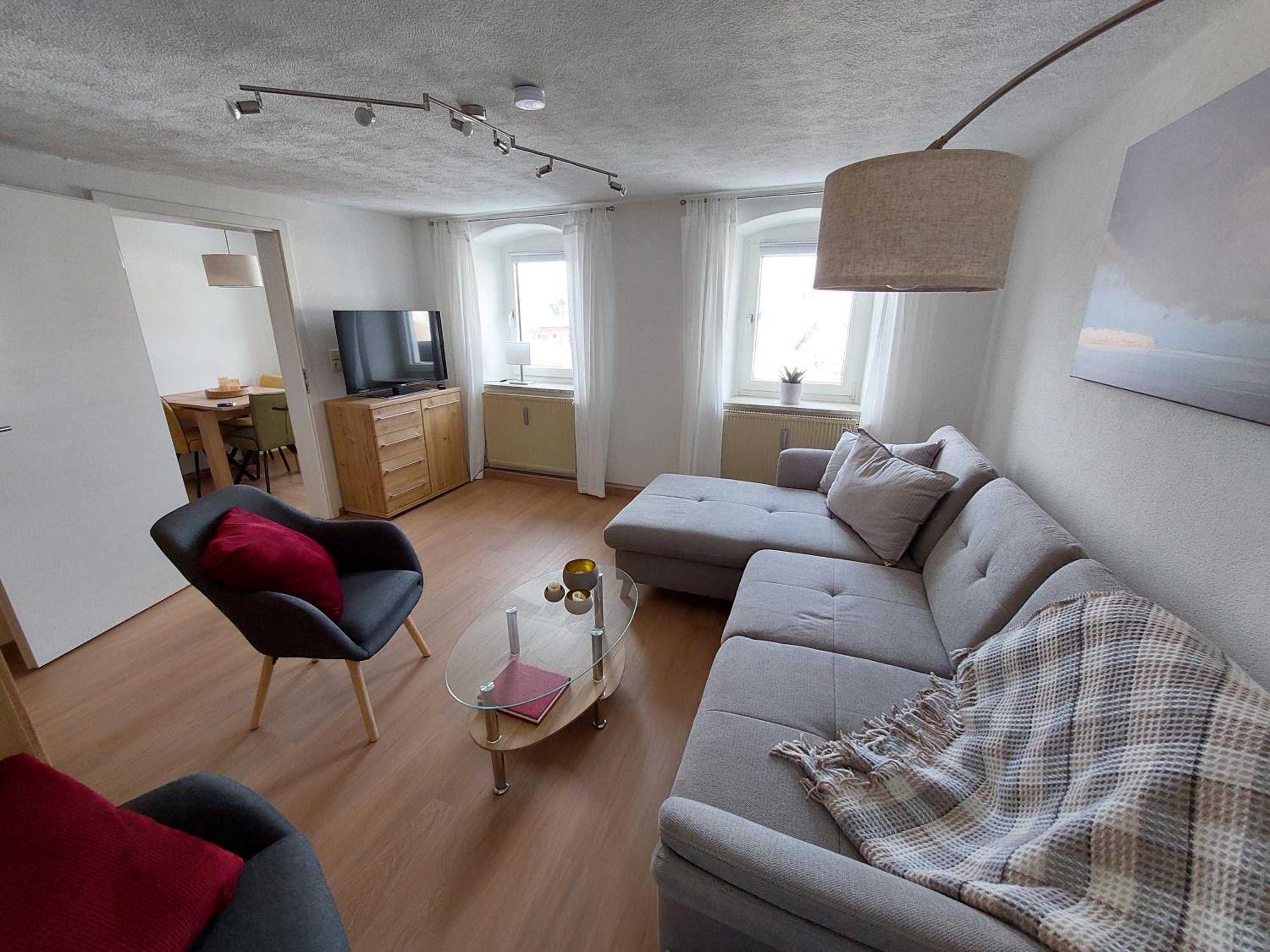 Haus Am Stadtschloss FeWo 3 Zimmer Küche Bad