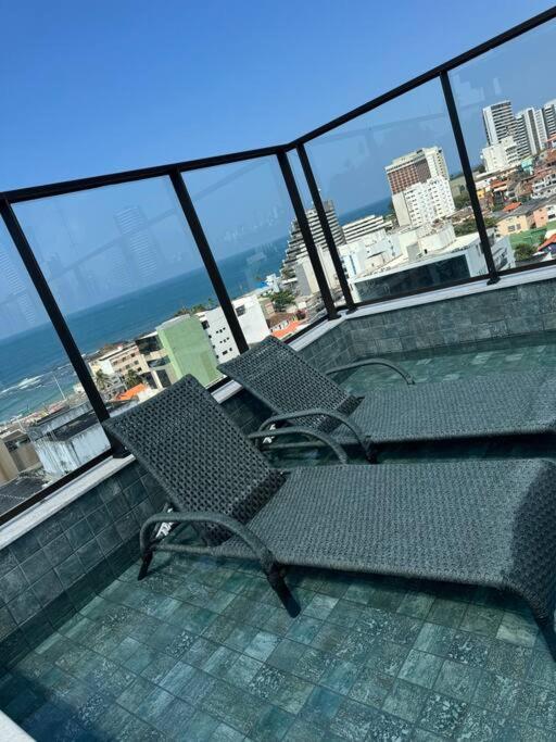Quarto e sala em Ondina, Salvador, Bahia, decorado