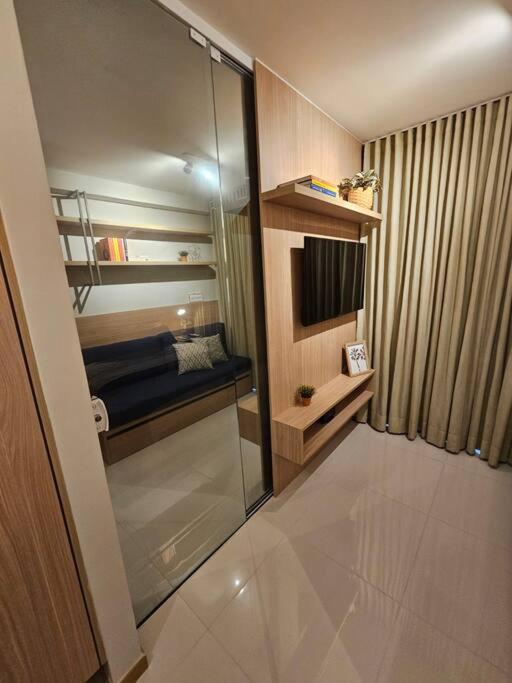 Quarto e sala em Ondina, Salvador, Bahia, decorado