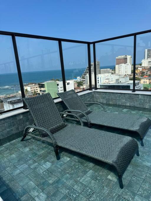 Quarto e sala em Ondina, Salvador, Bahia, decorado