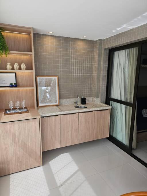 Quarto e sala em Ondina, Salvador, Bahia, decorado