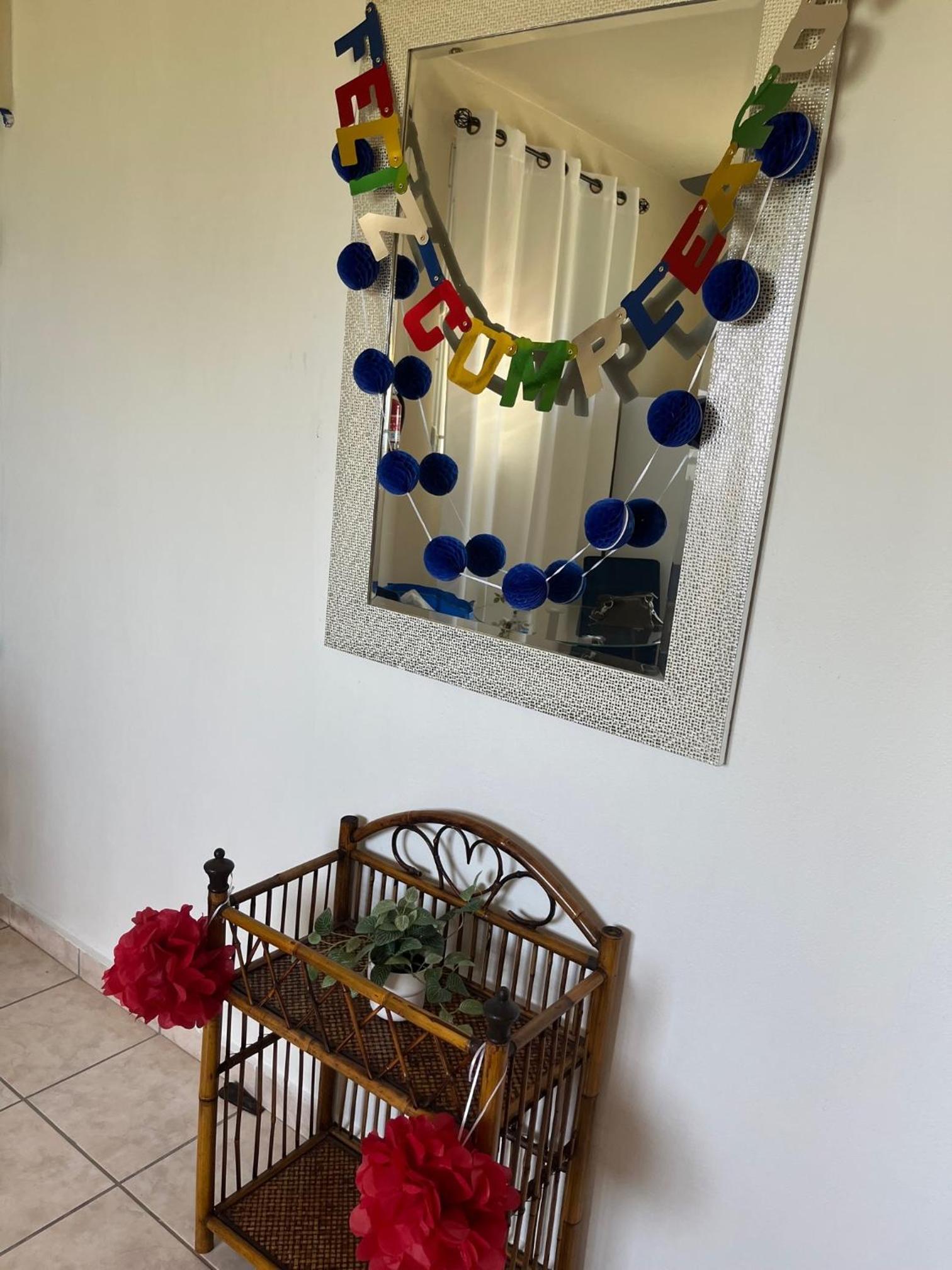 Breezy 1 bed apt, short ride from airport and beach view 2