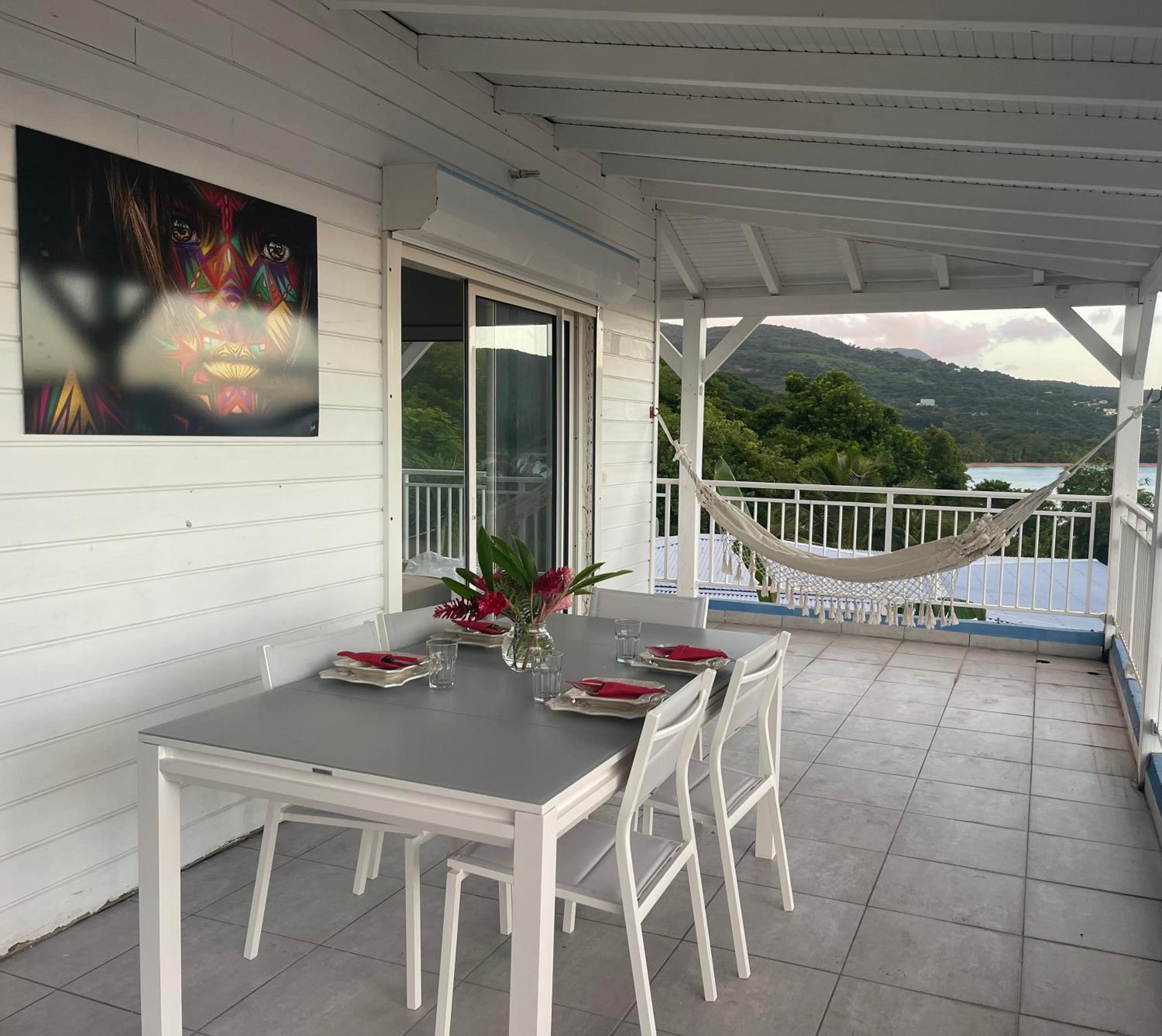 BEL BO- Haut de villa vue mer, front de mer et accès 4 plages à Deshaies view 2