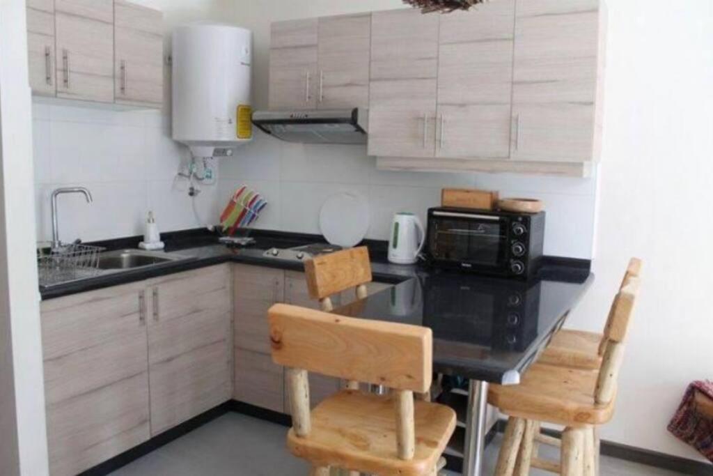 Dpto 4 personas 1er piso con patio Pucon