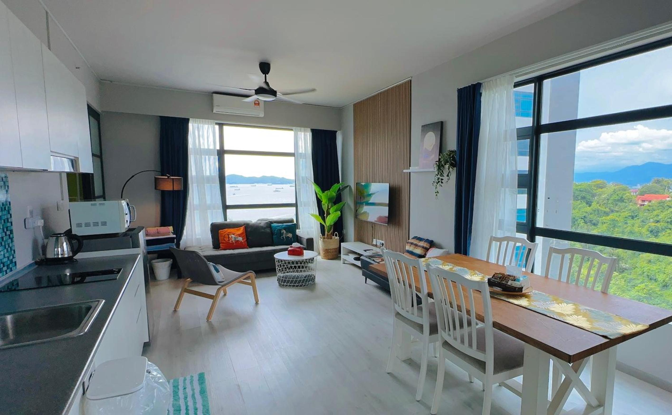 #5 Ocean x Mount Kinabalu View- High Floor Corner Luxury Stay - Mango House5 photo 8