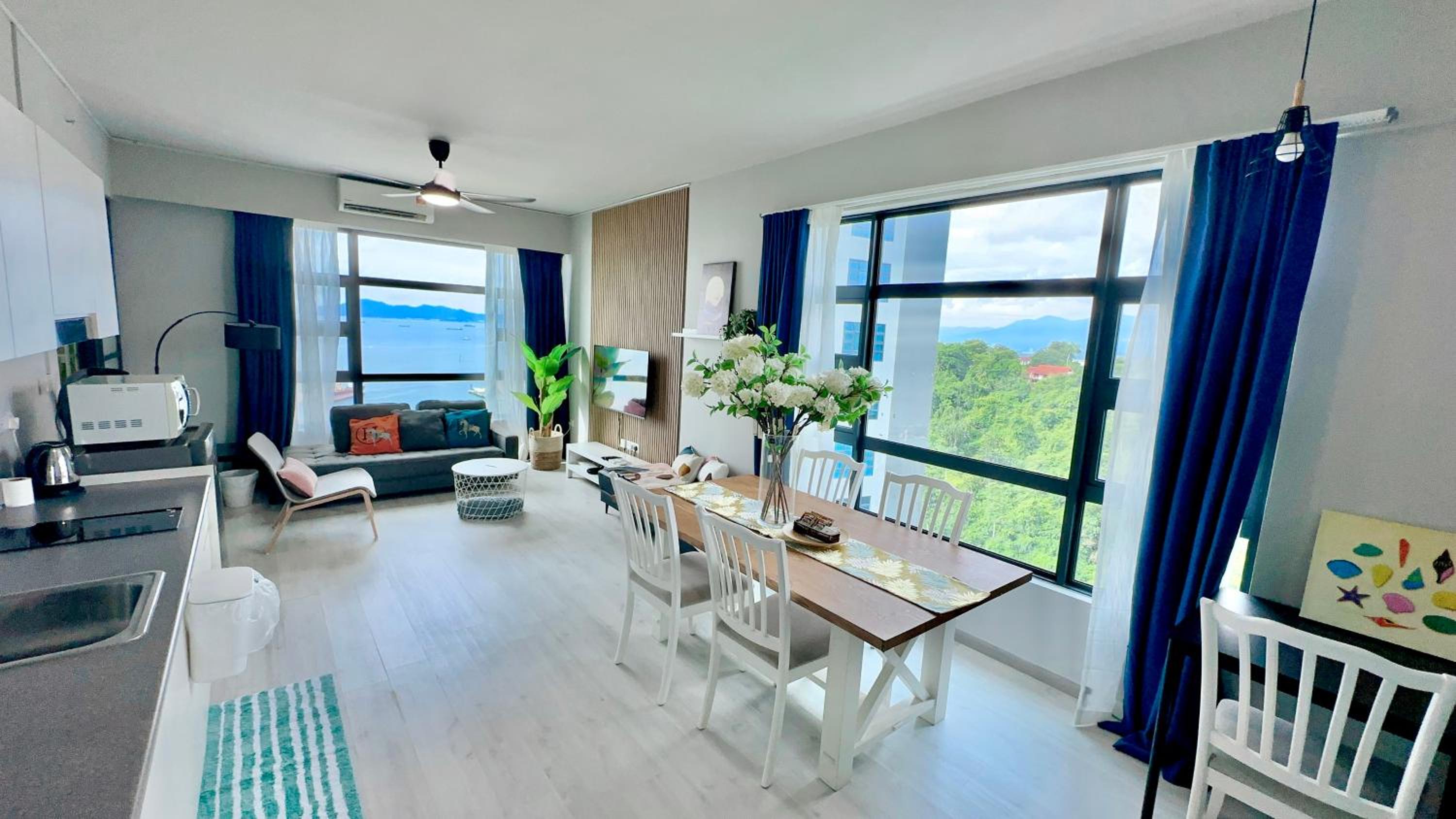 #5 Ocean x Mount Kinabalu View- High Floor Corner Luxury Stay - Mango House5 photo 1