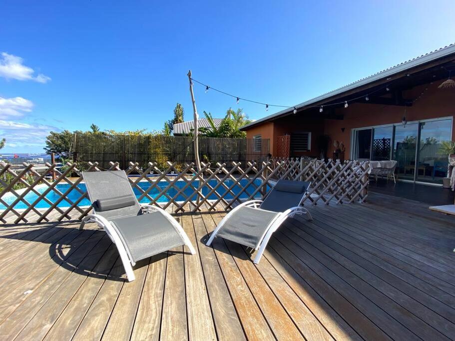 Villa LouKaz vue sur l'Océan indien - Piscine privée view 3