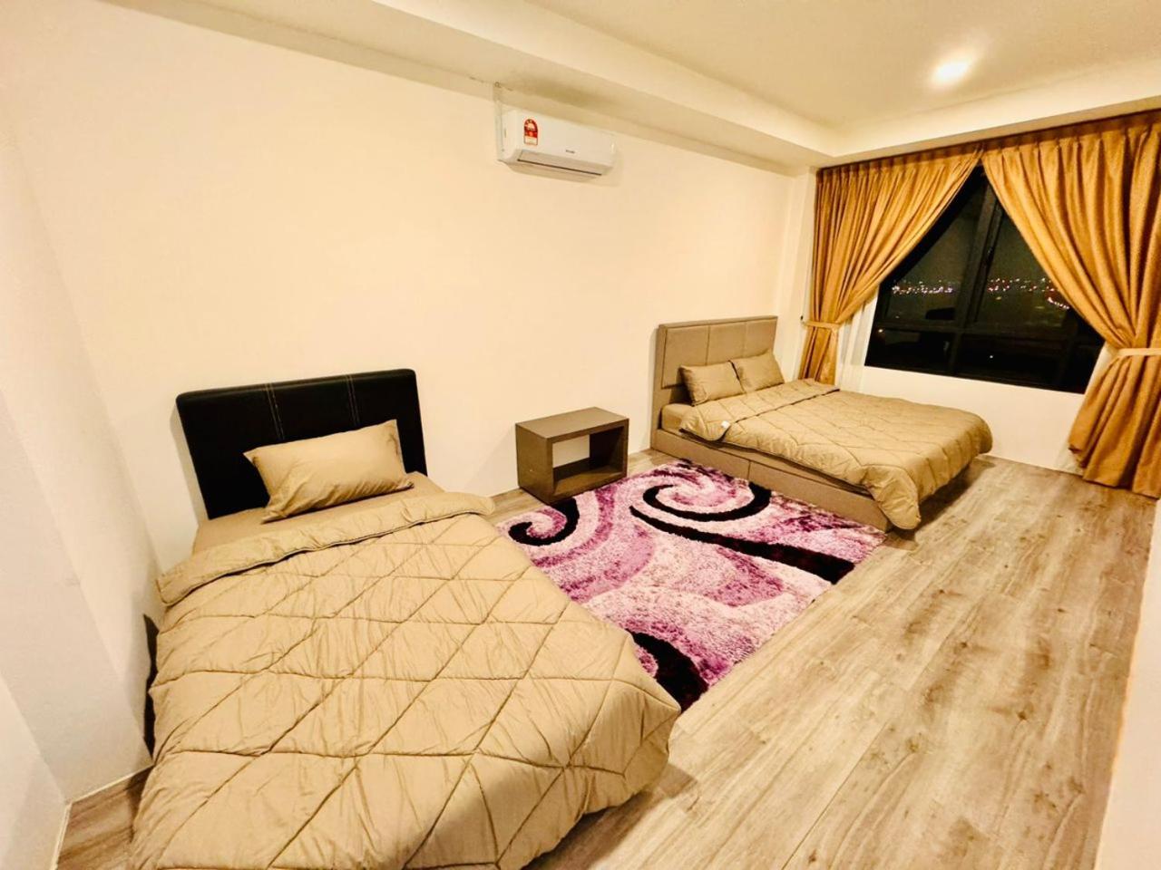 24'HR CHECK IN H'FLOOR SARADISE MERRITON RESIDENCY KUCHING LUXURY BALCONY FACING AIRPORT 3R2B-2Cpark photo 8