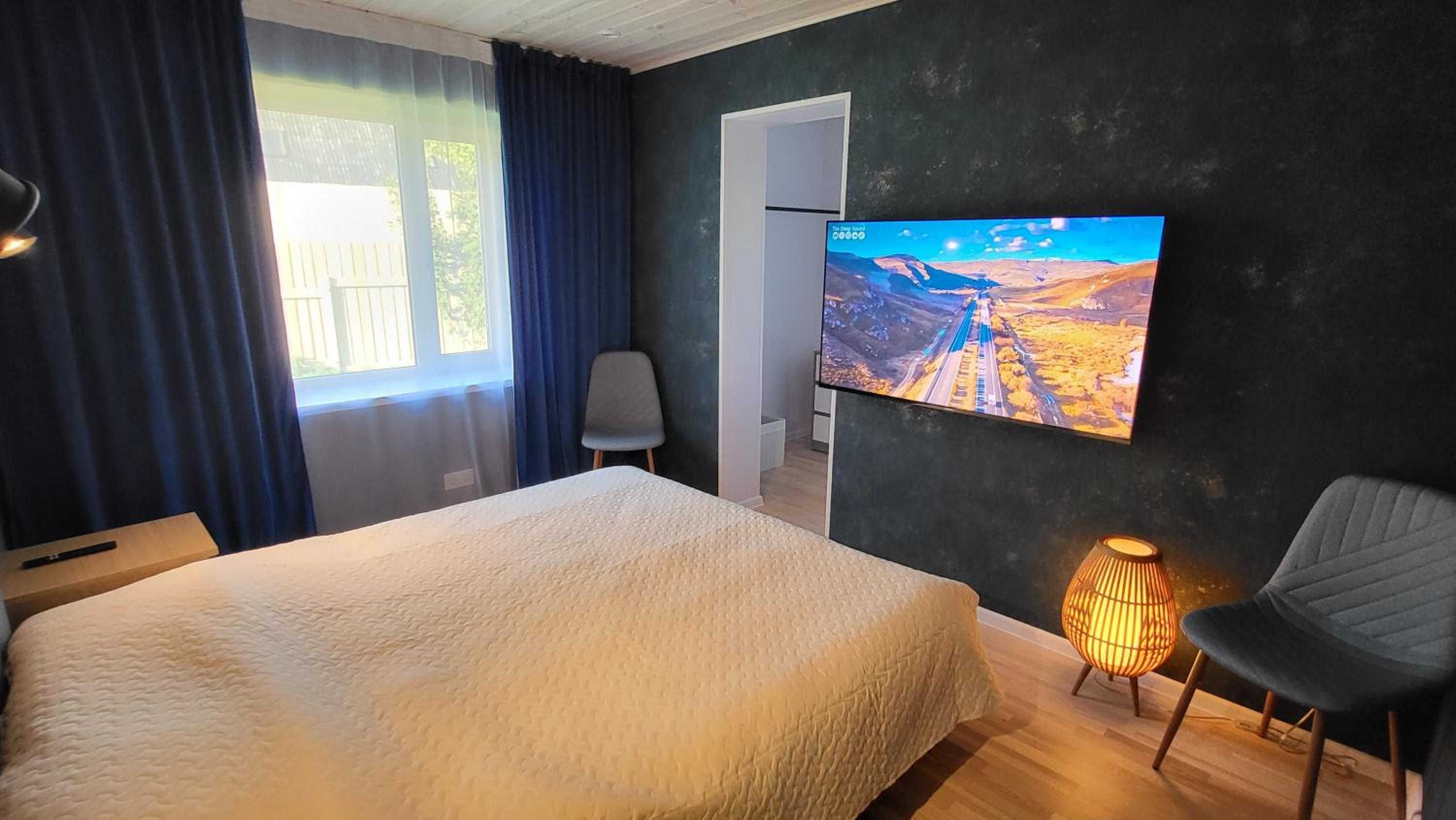 Sakala holiday home with sauna