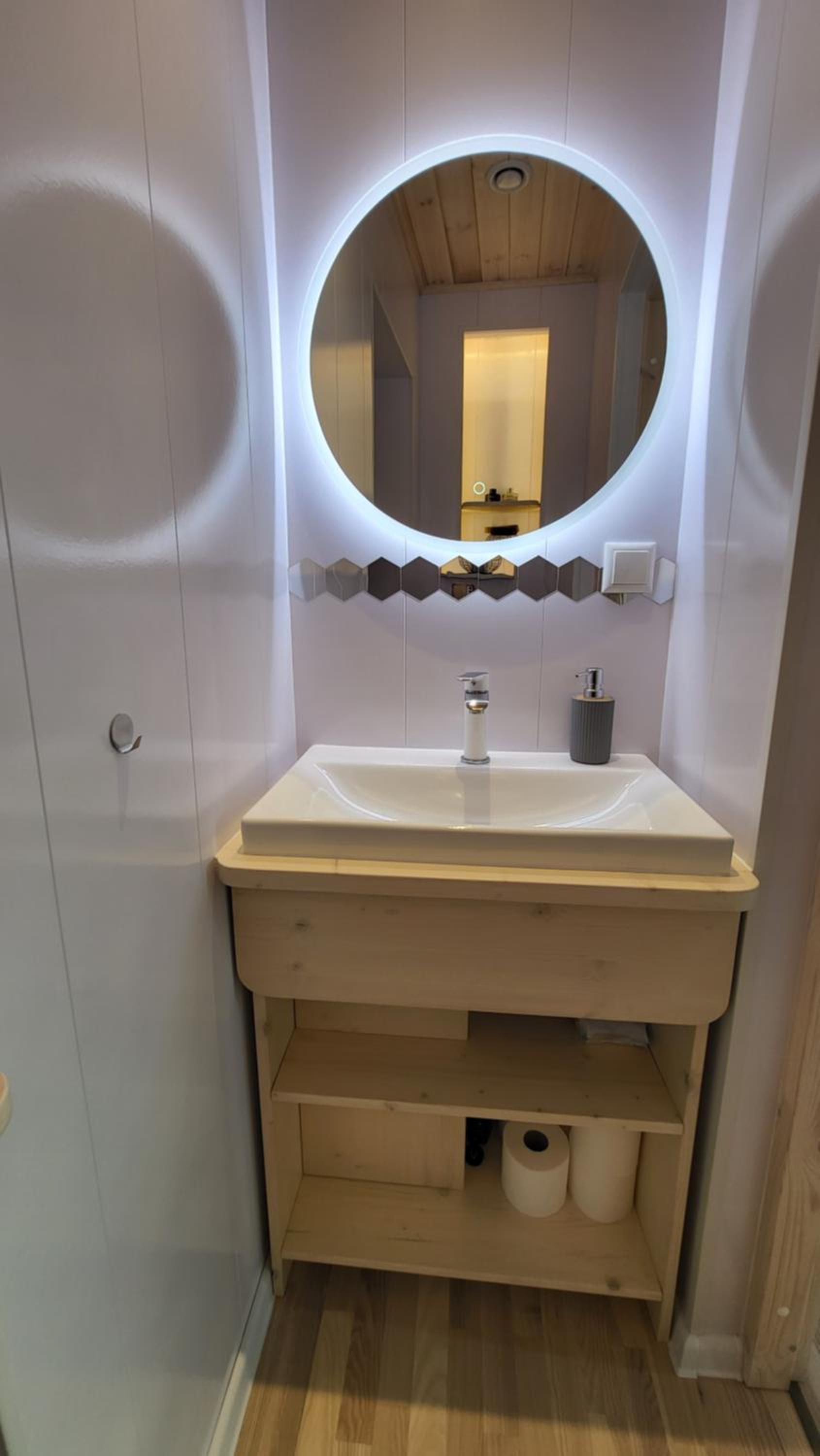 Sakala holiday home with sauna