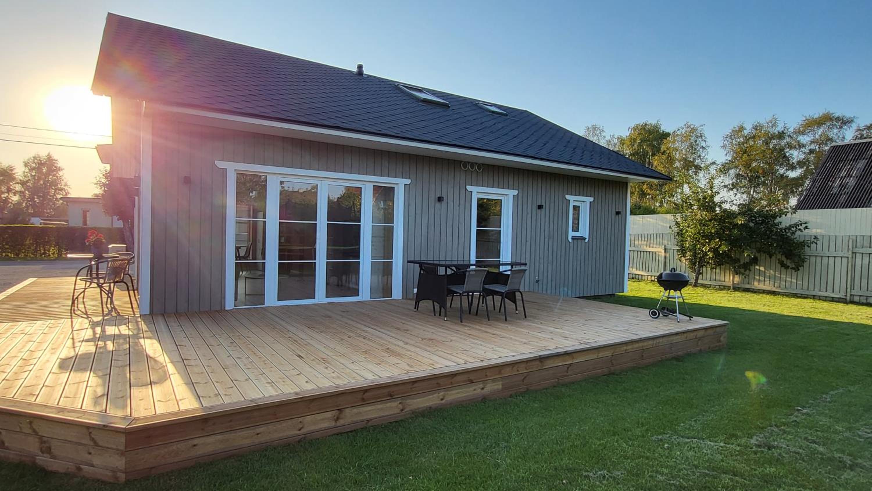 Sakala holiday home with sauna