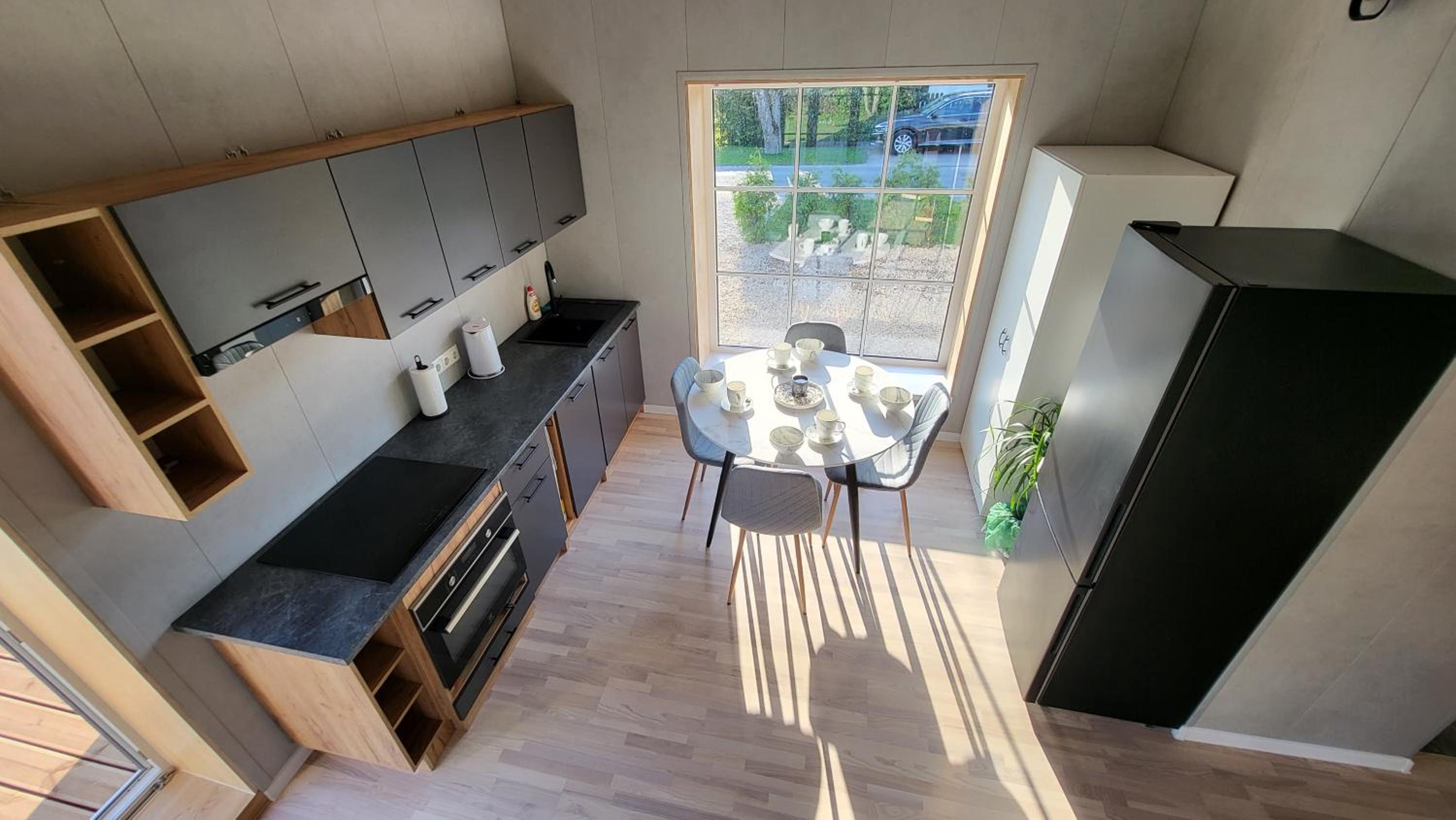 Sakala holiday home with sauna