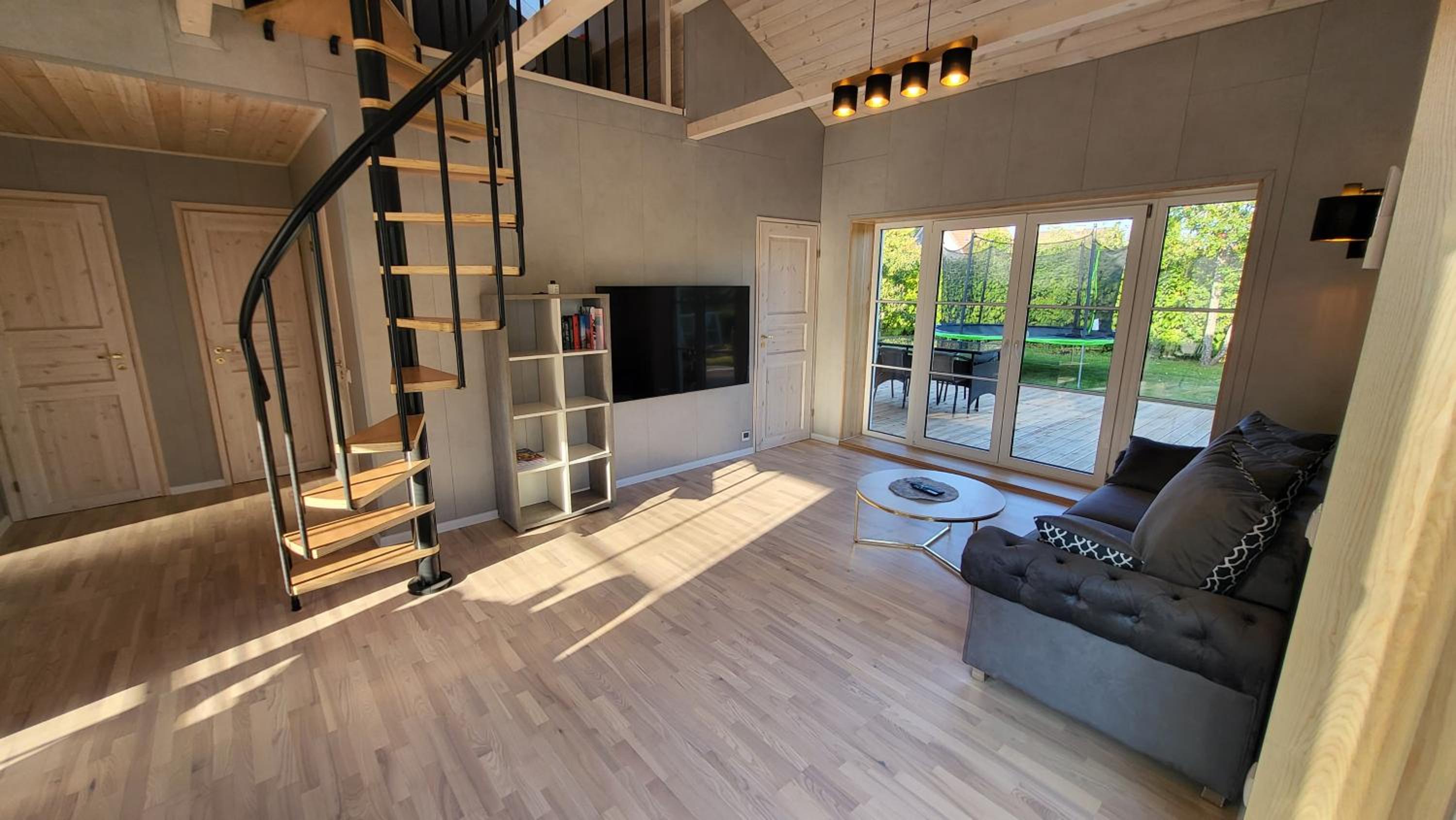 Sakala holiday home with sauna