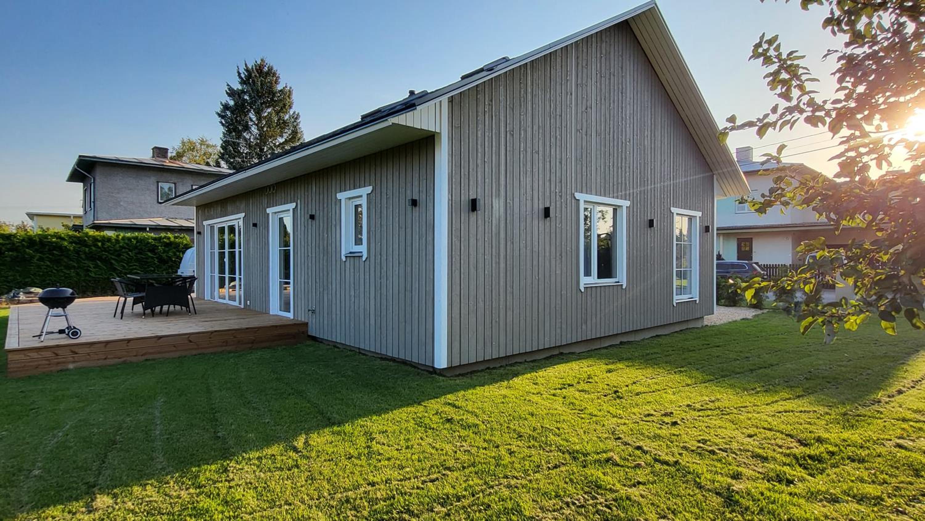 Sakala holiday home with sauna