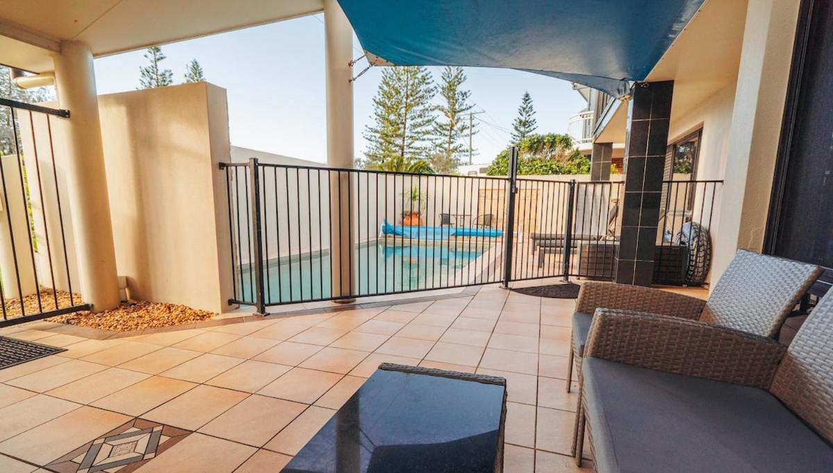Beachfront at Buddina with Heated Pool & Sea Views