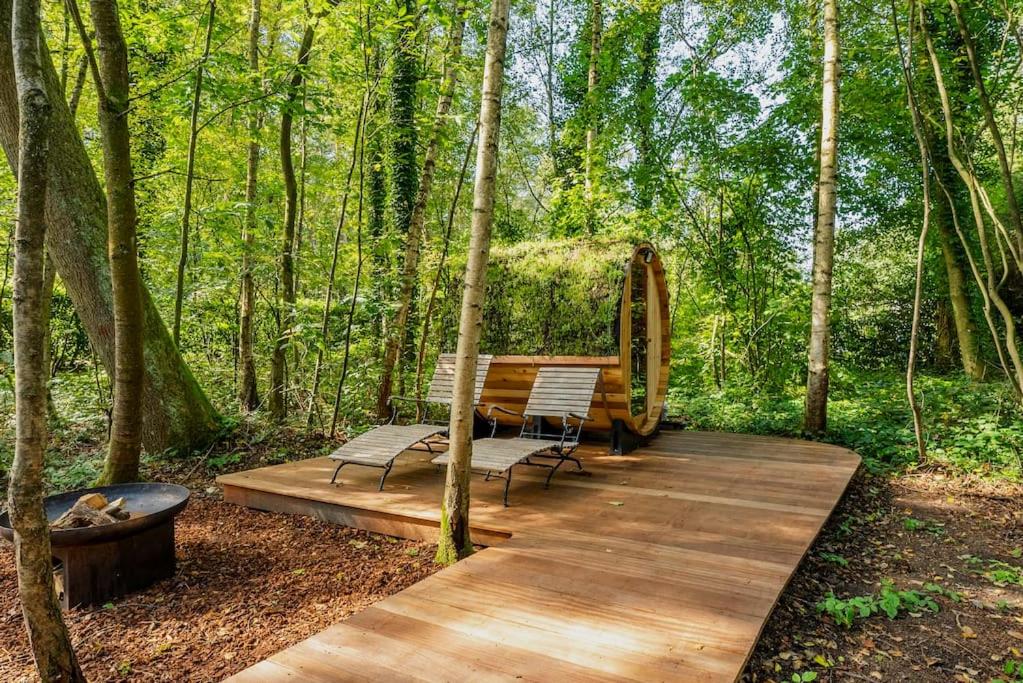 Luxe chalet met sauna in een oase van rust