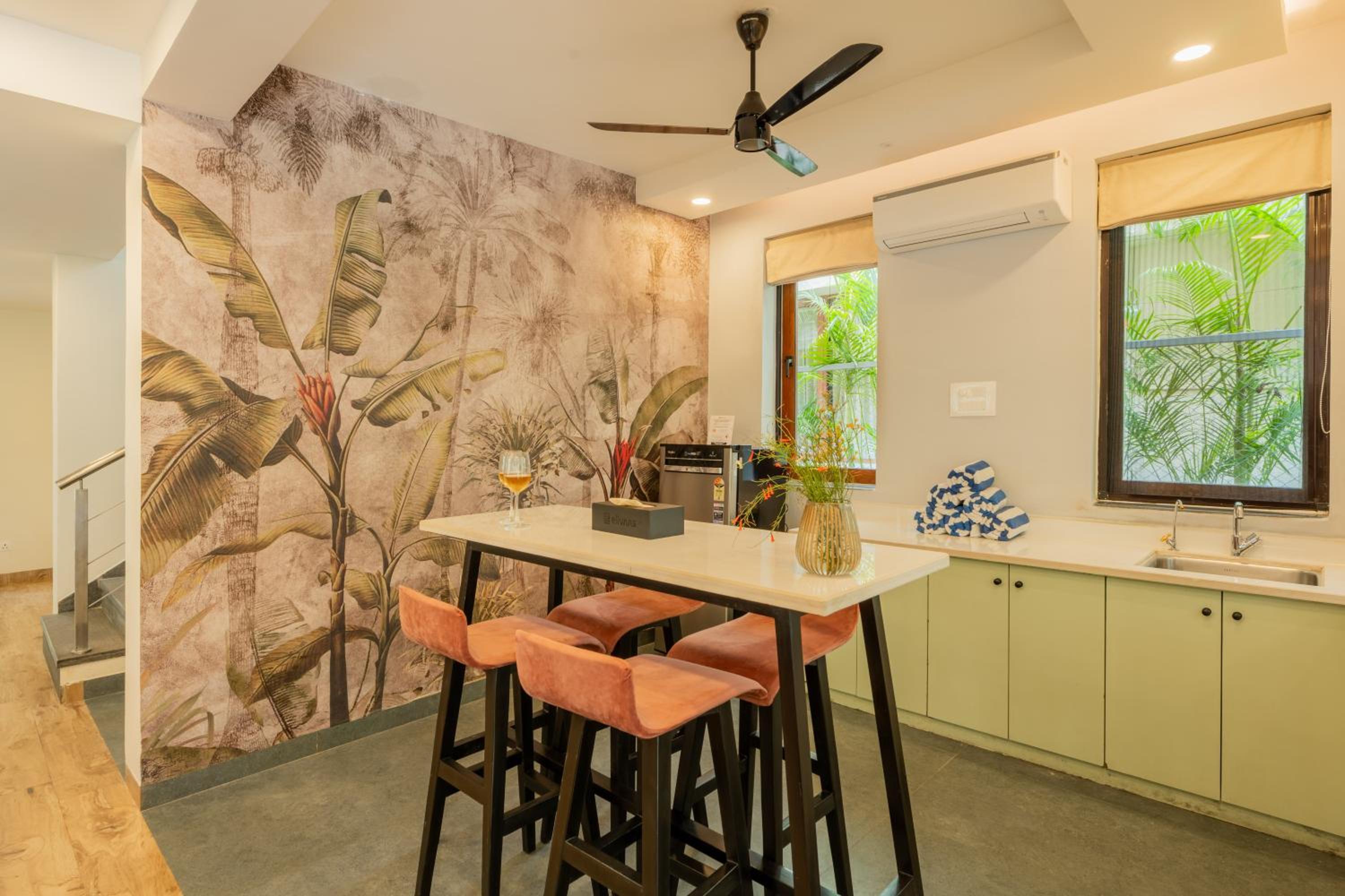 ELIVAAS 3 BHK Pvt Pool & Bar - Villa Valerie view 3