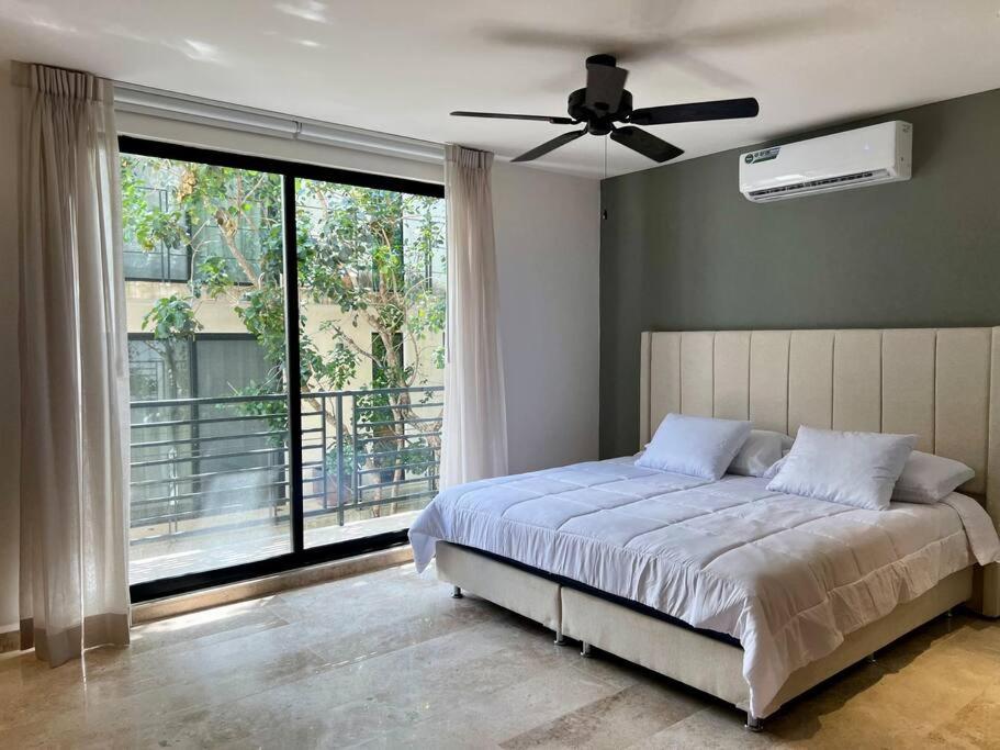 New Studio p-2, alberca, rooftop in Aldea Zama view 5