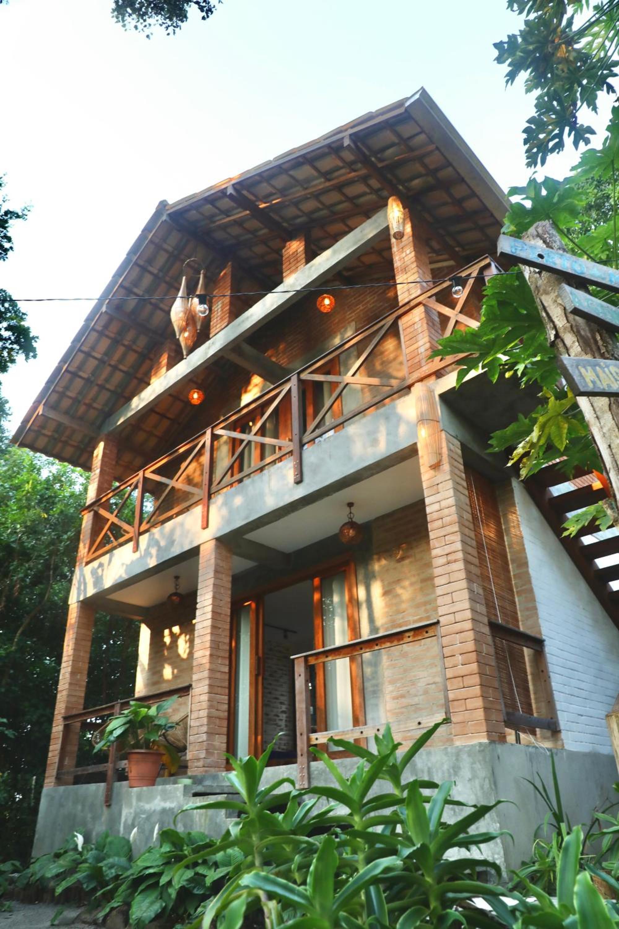 Studio ideal para casais, ecológico na natureza