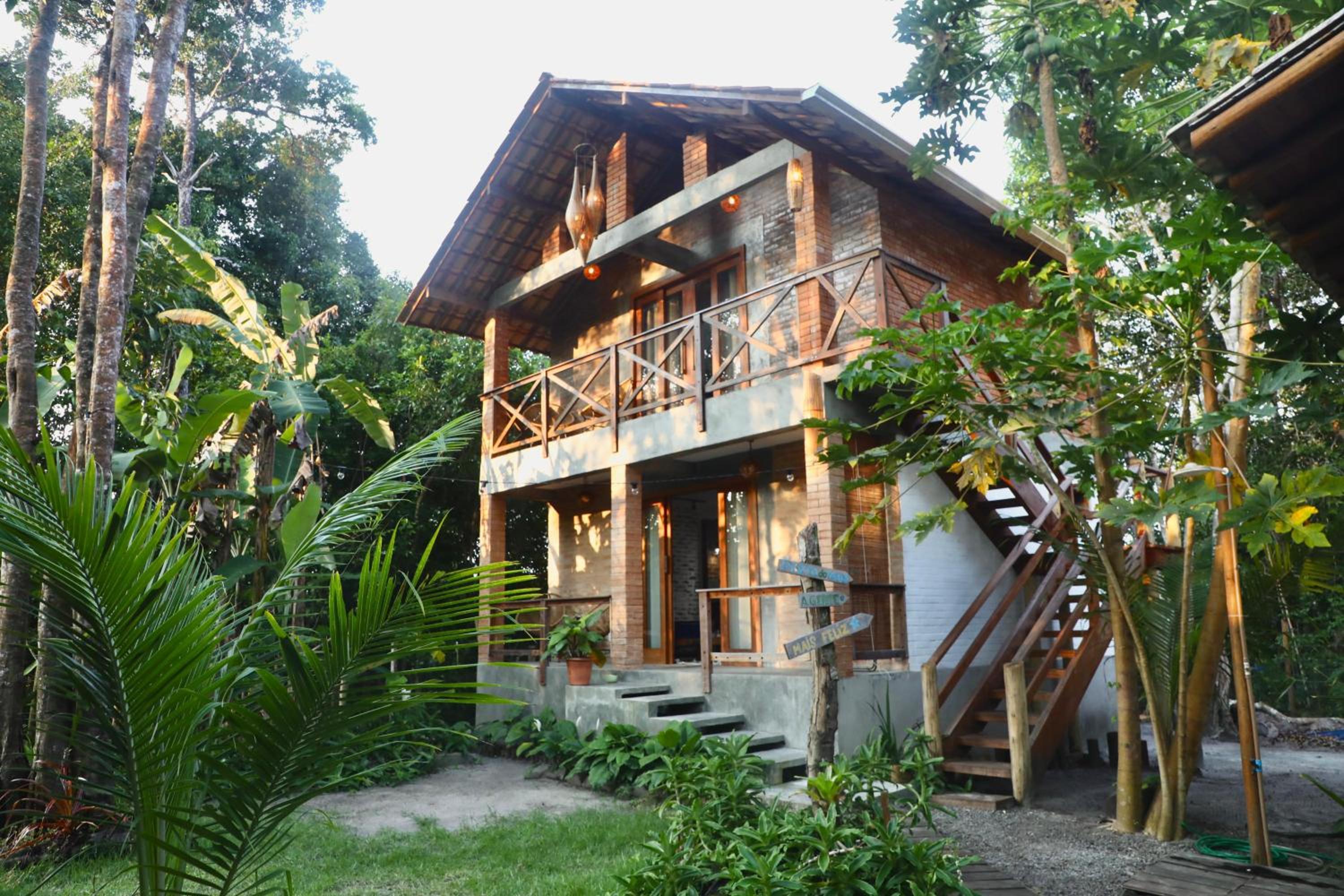 Studio ideal para casais, ecológico na natureza