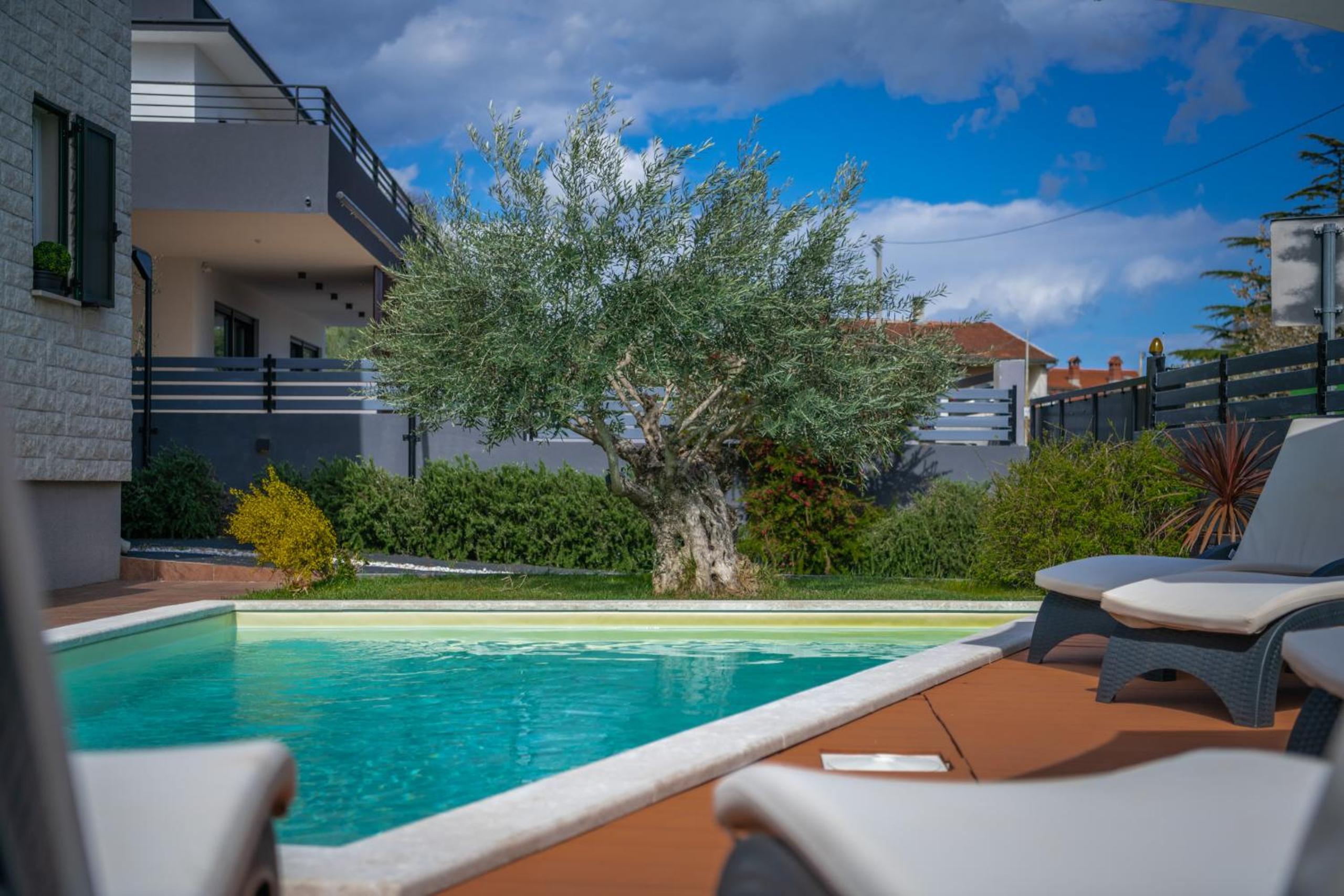 Villa Laura Krnica near Pula for 8 people - pet friendly with children playground view 4