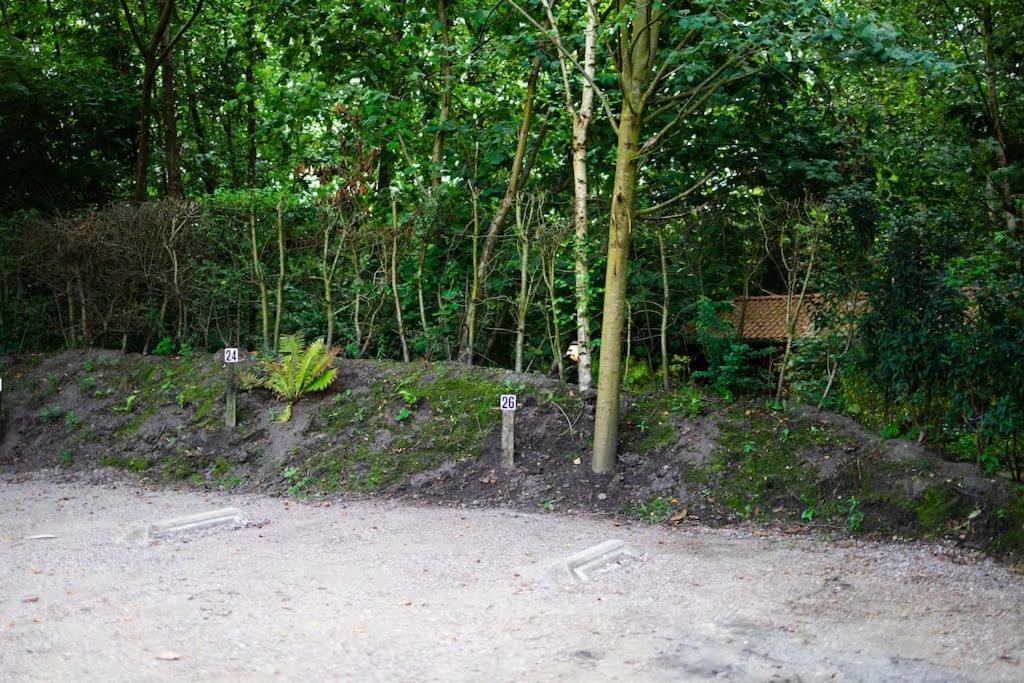 Huisdiervriendelijk houten huisje in het groen view 4