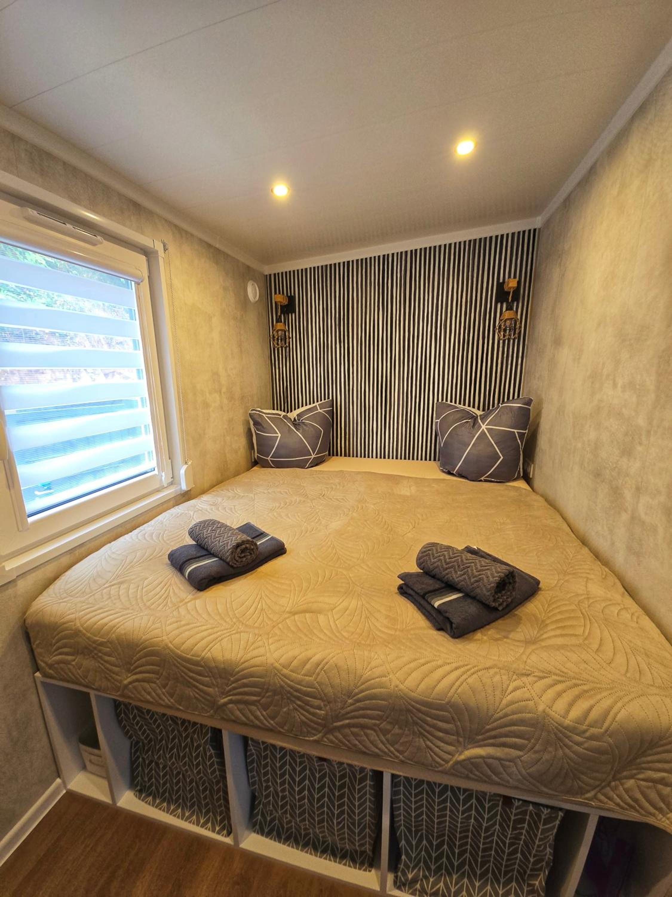 Tiny House im Felsenland mit Sauna
