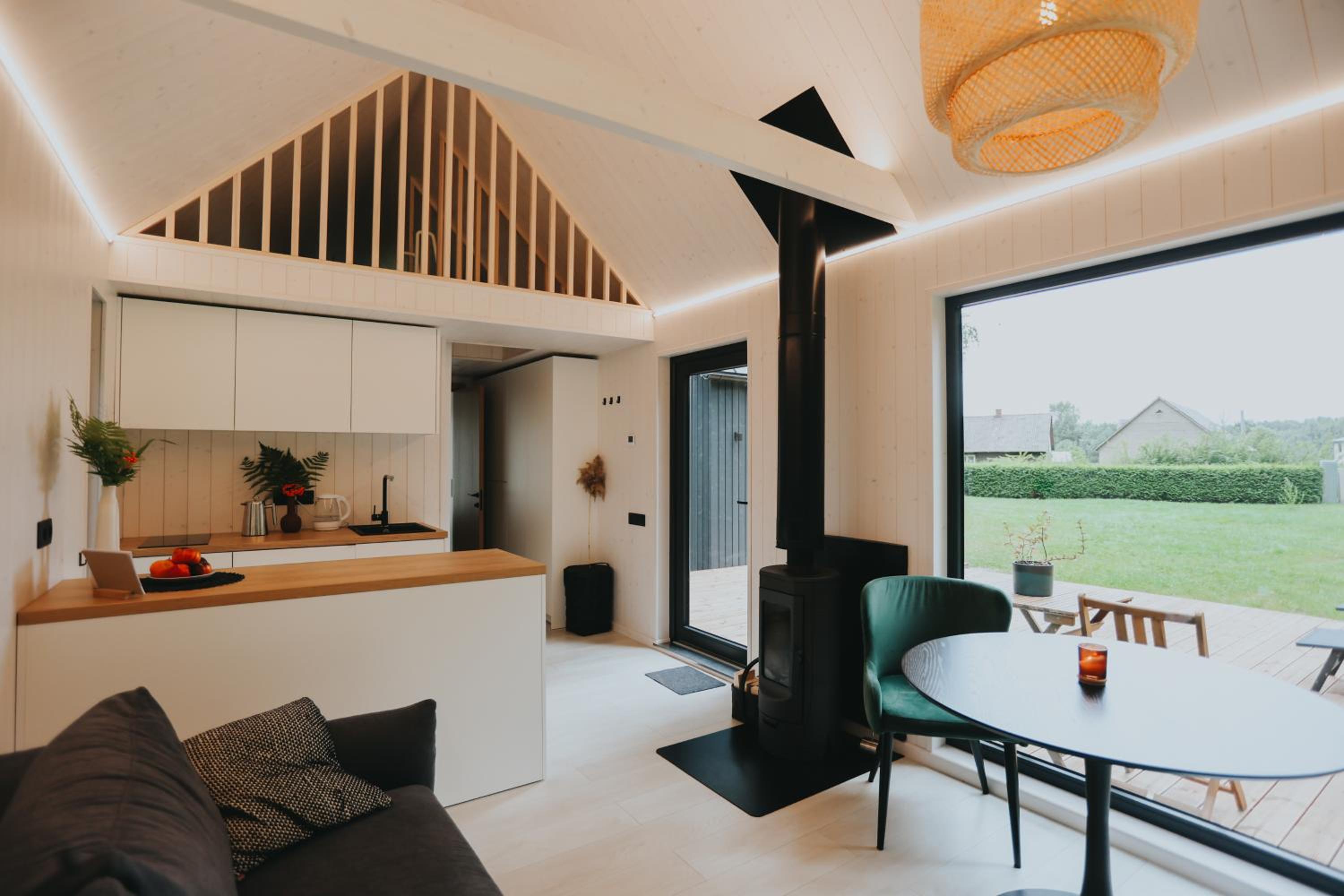Holidayhouse Ķesterciems with sauna view 2