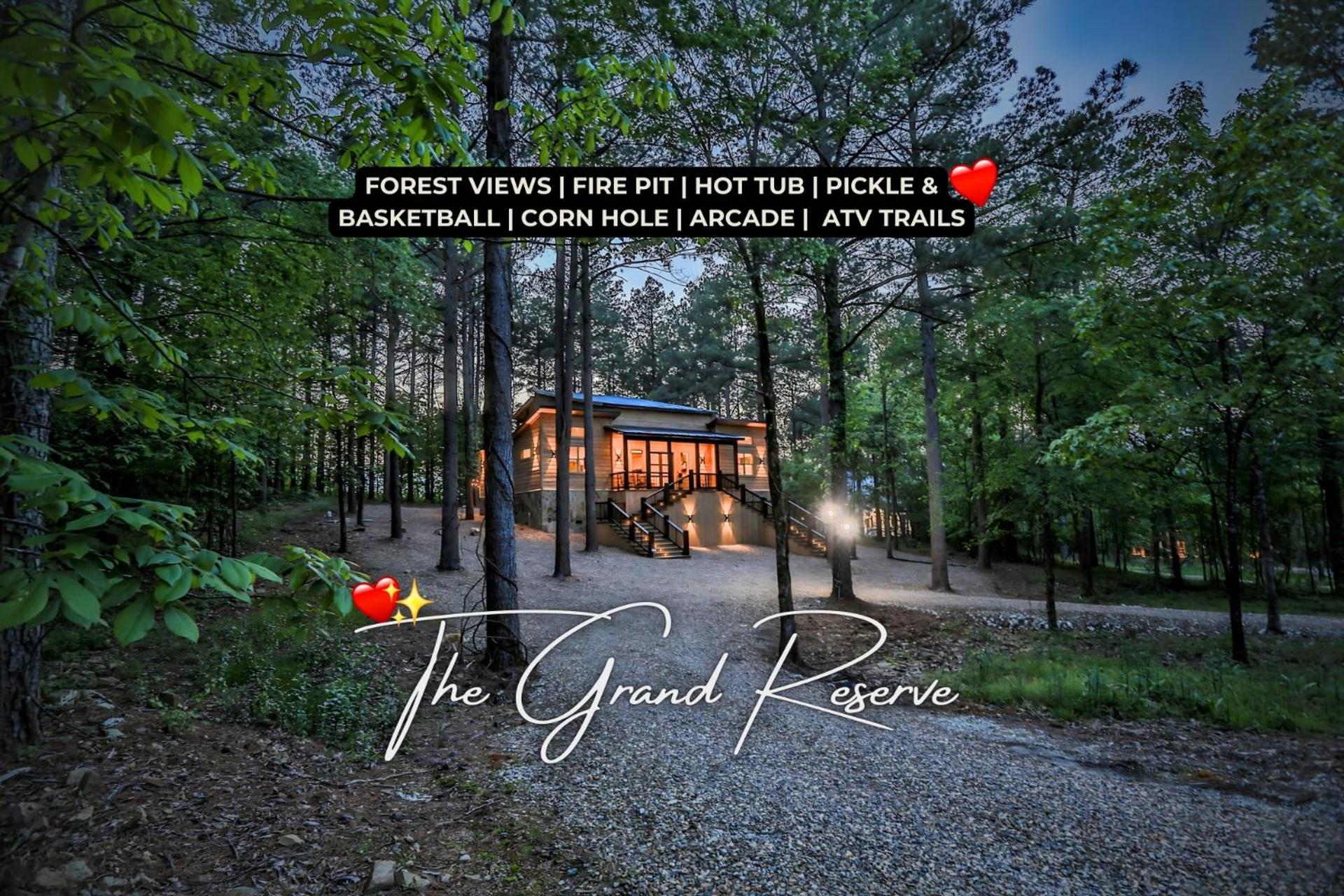 LUX,Hot Tub,ATV,Hiking,Pickleball,Firepit,Arcade view 3