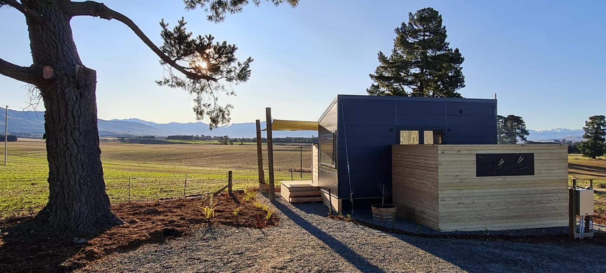 Te Manahuna Glamping Tiny House view 3
