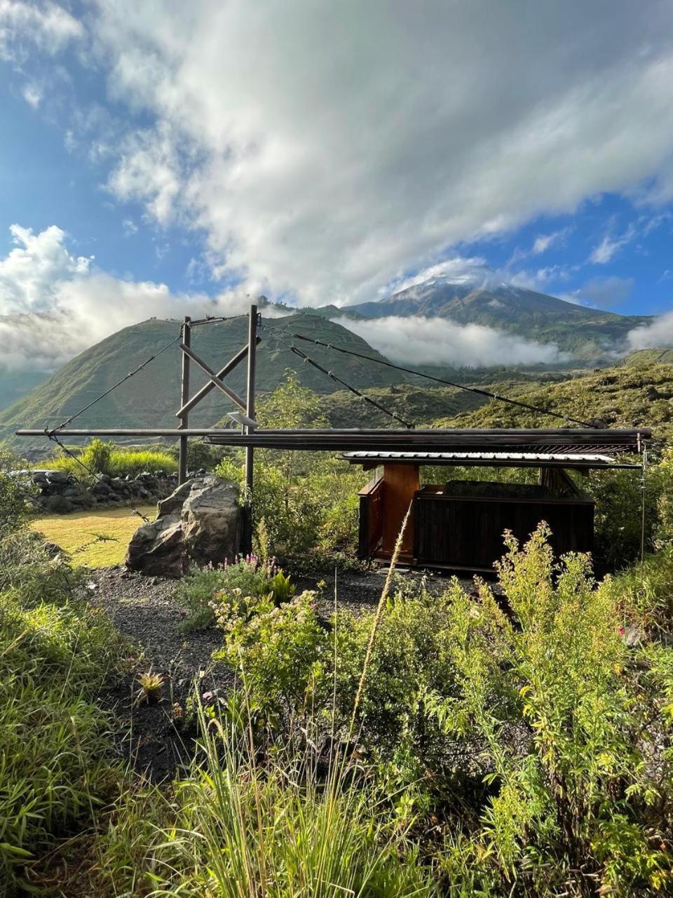 Volcán Tungurahua y arquitectura - Energía Renovable