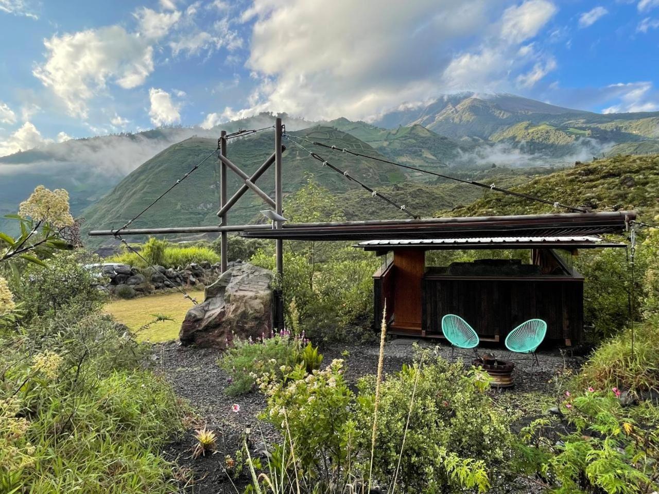Volcán Tungurahua y arquitectura - Energía Renovable