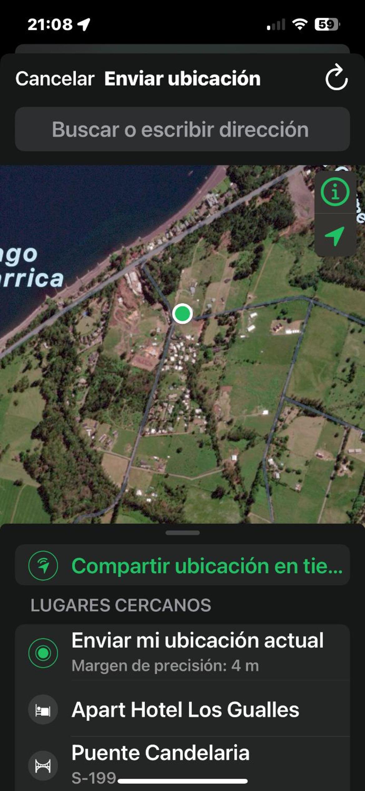 Alto del lago